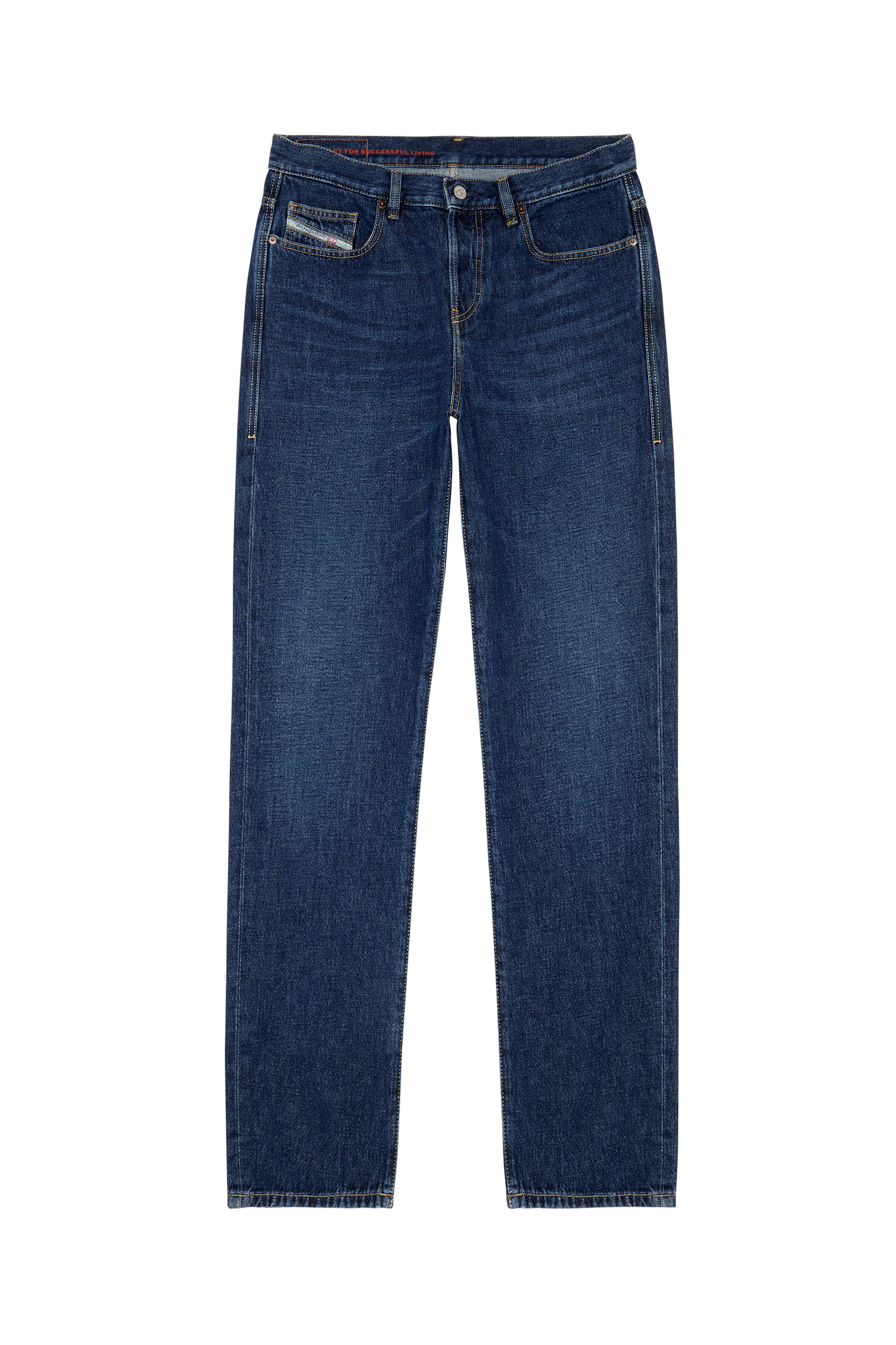 2020 D-Viker 09C03 Straight Jeans, Dark Blue