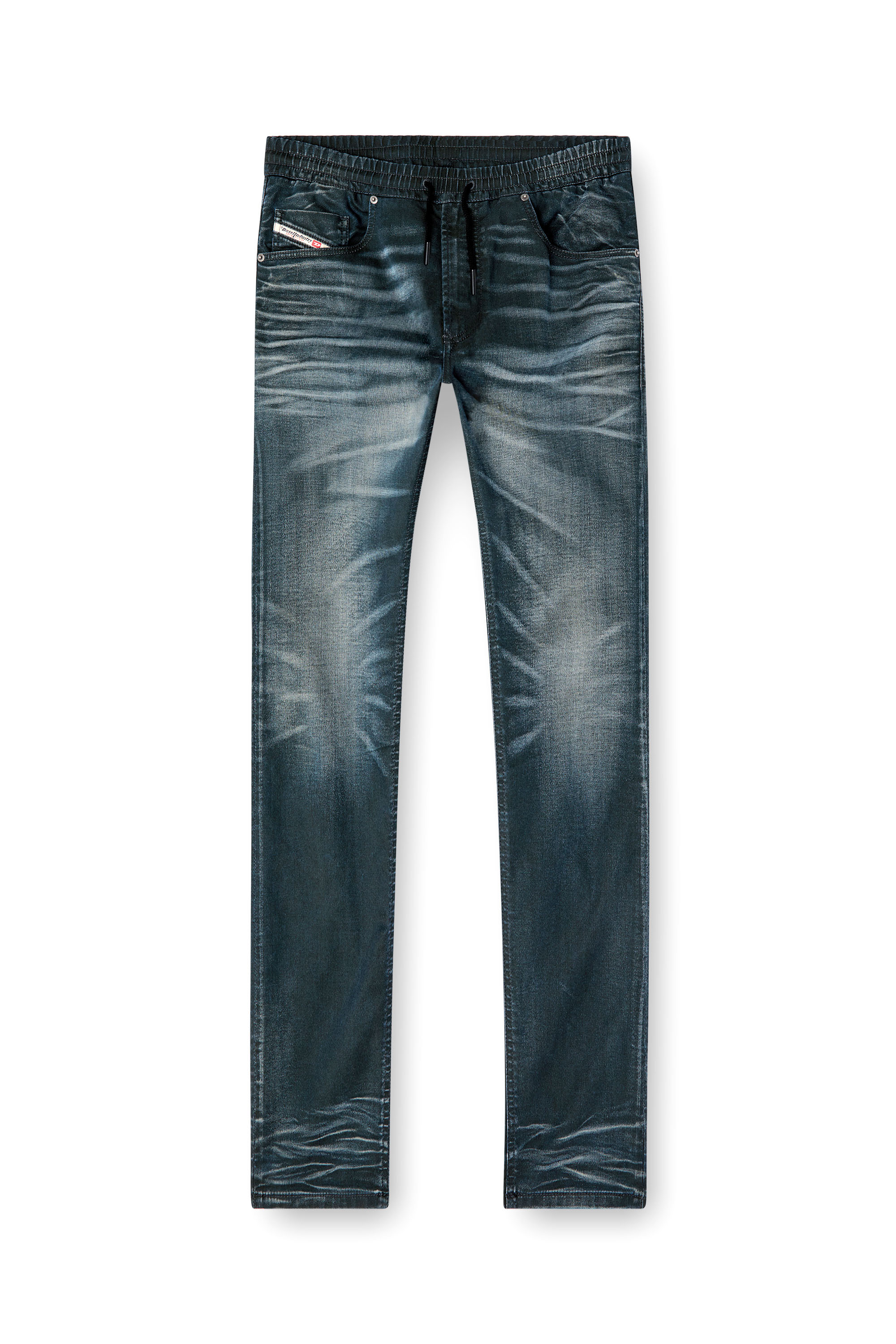 Diesel - Man's Regular 2030 D-Krooley Joggjeans® 068QK, Dark Blue - 5