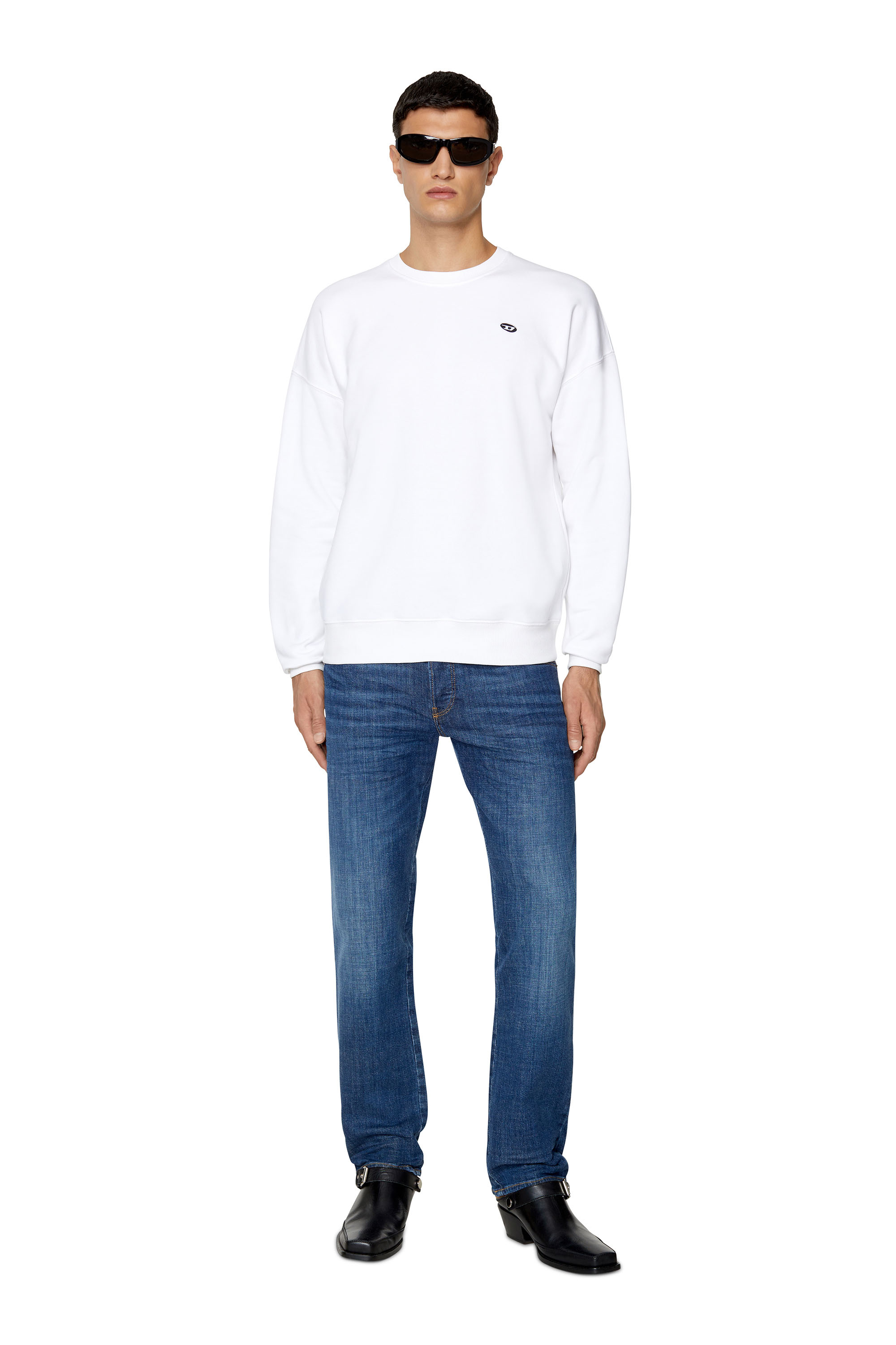 Diesel - D-Mihtry 0IHAR Straight Jeans, Dark Blue - Image 5