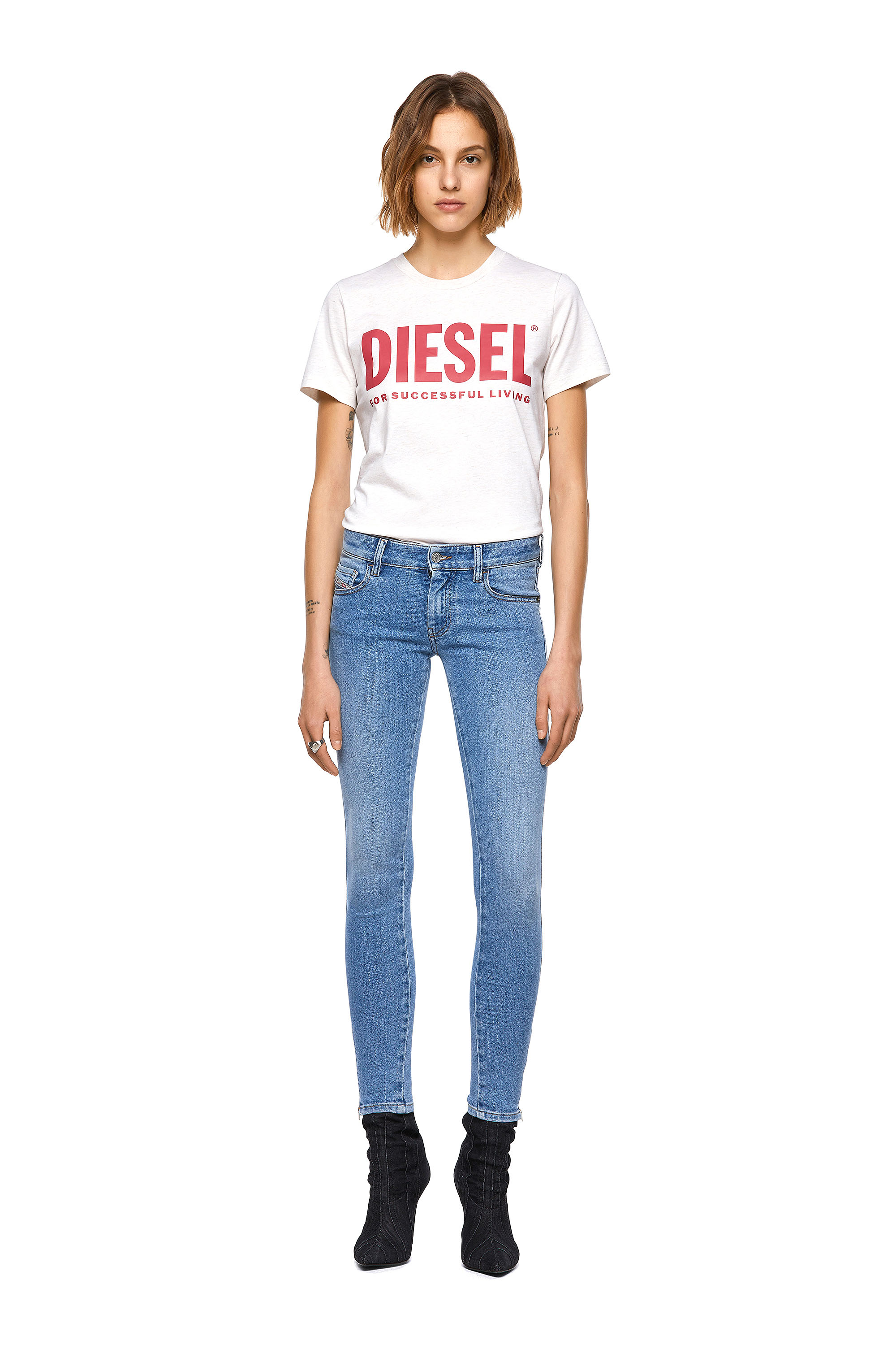 diesel slandy super skinny jeans