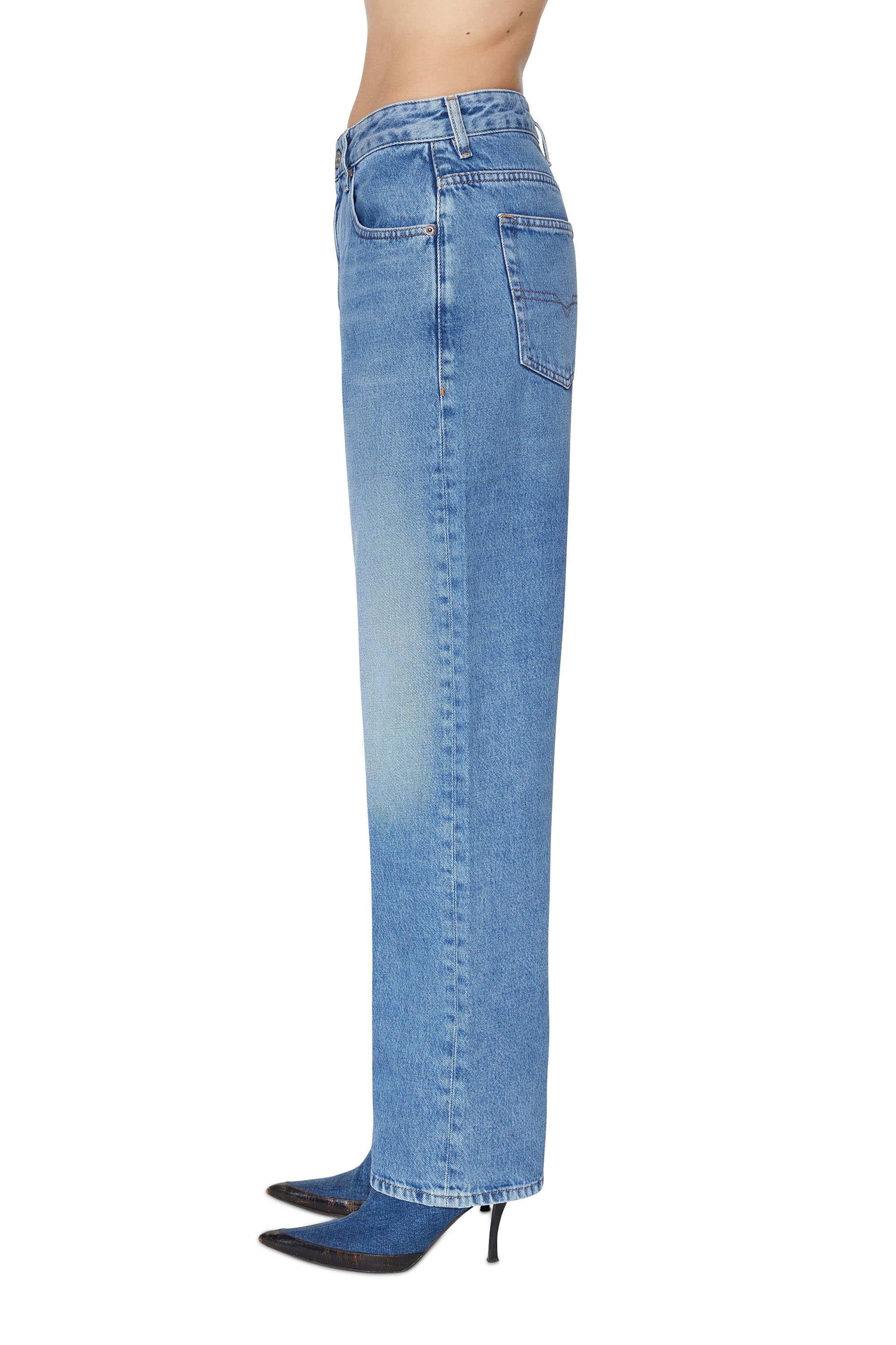 Diesel - 1999 09C16 Straight Jeans, Medium blue - Image 4