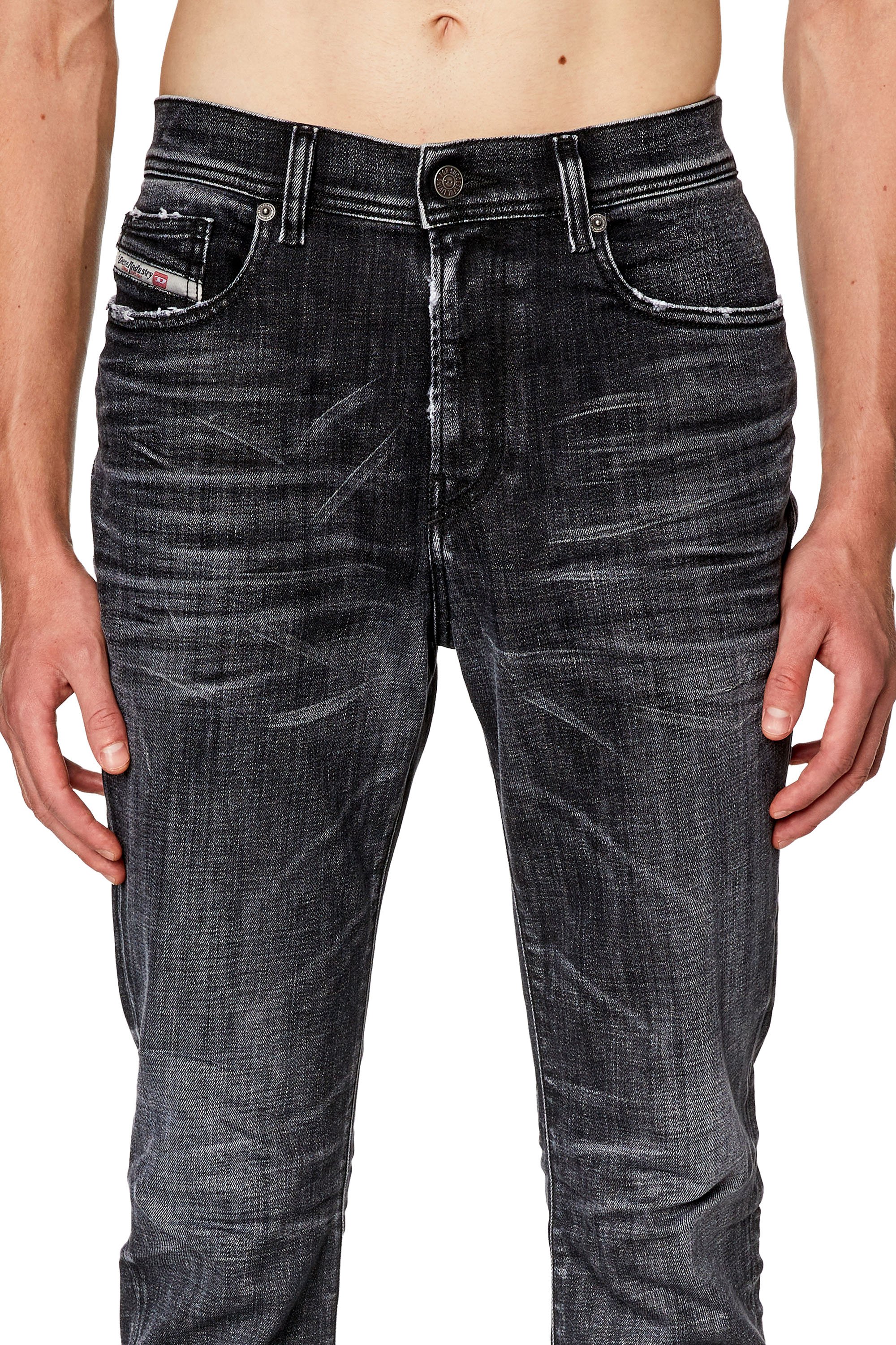 Diesel - Skinny Jeans 1983 D-Amny 09G50, Black/Dark grey - Image 4