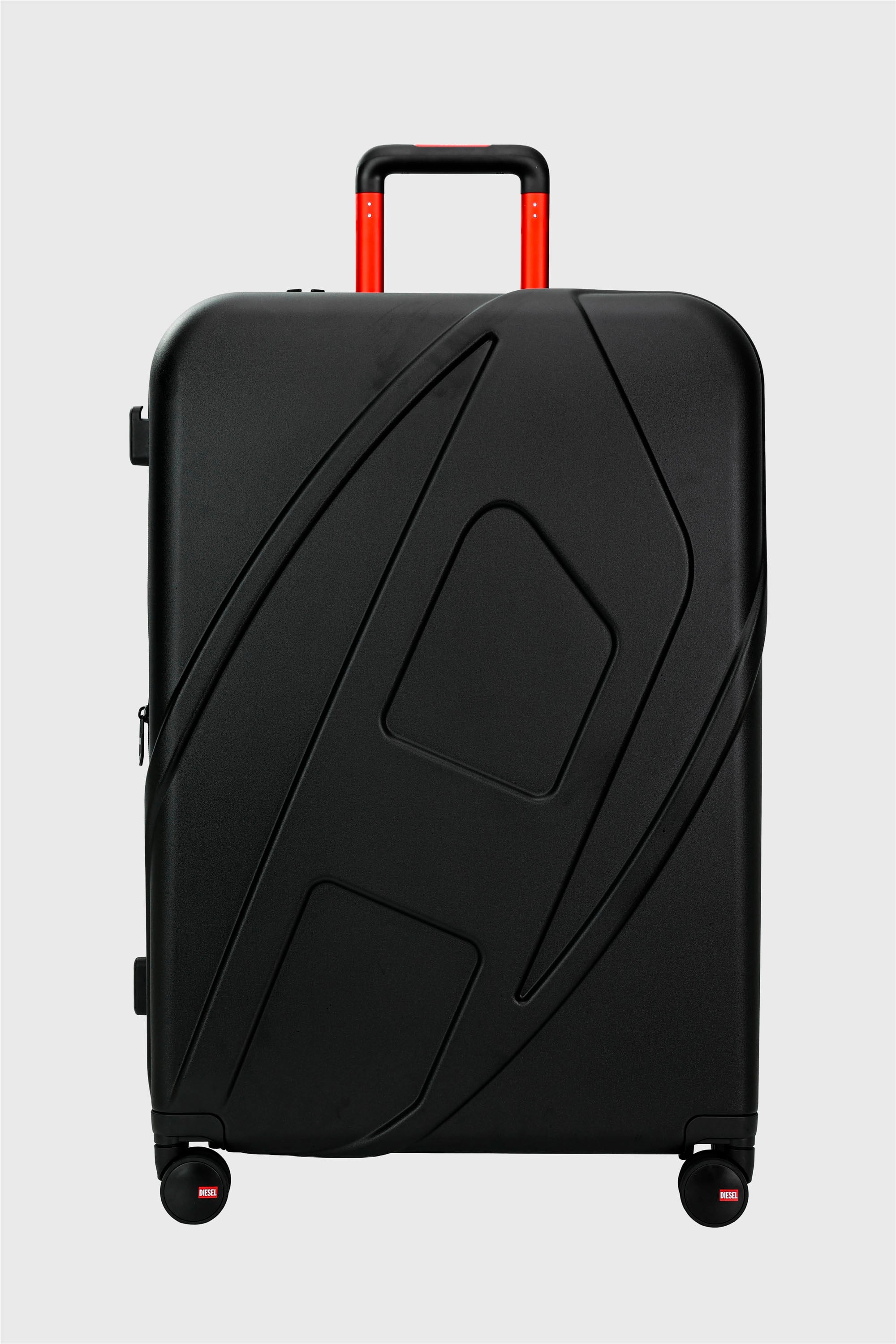 Diesel - LU0043 HARD LUGGAGE - DSL012, Unisex's Oval D suitcase size L in Black - 1
