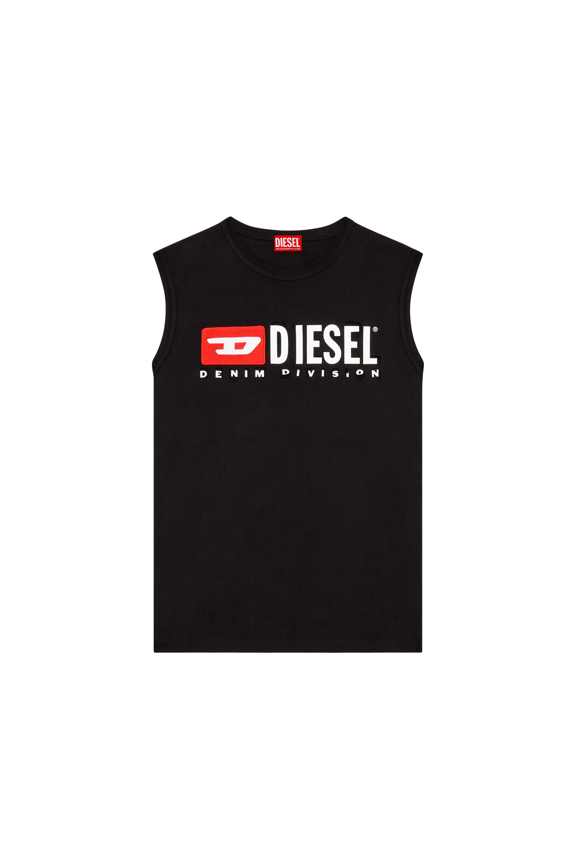 Diesel - T-BISCO-DIVSTROYED, Black - Image 3