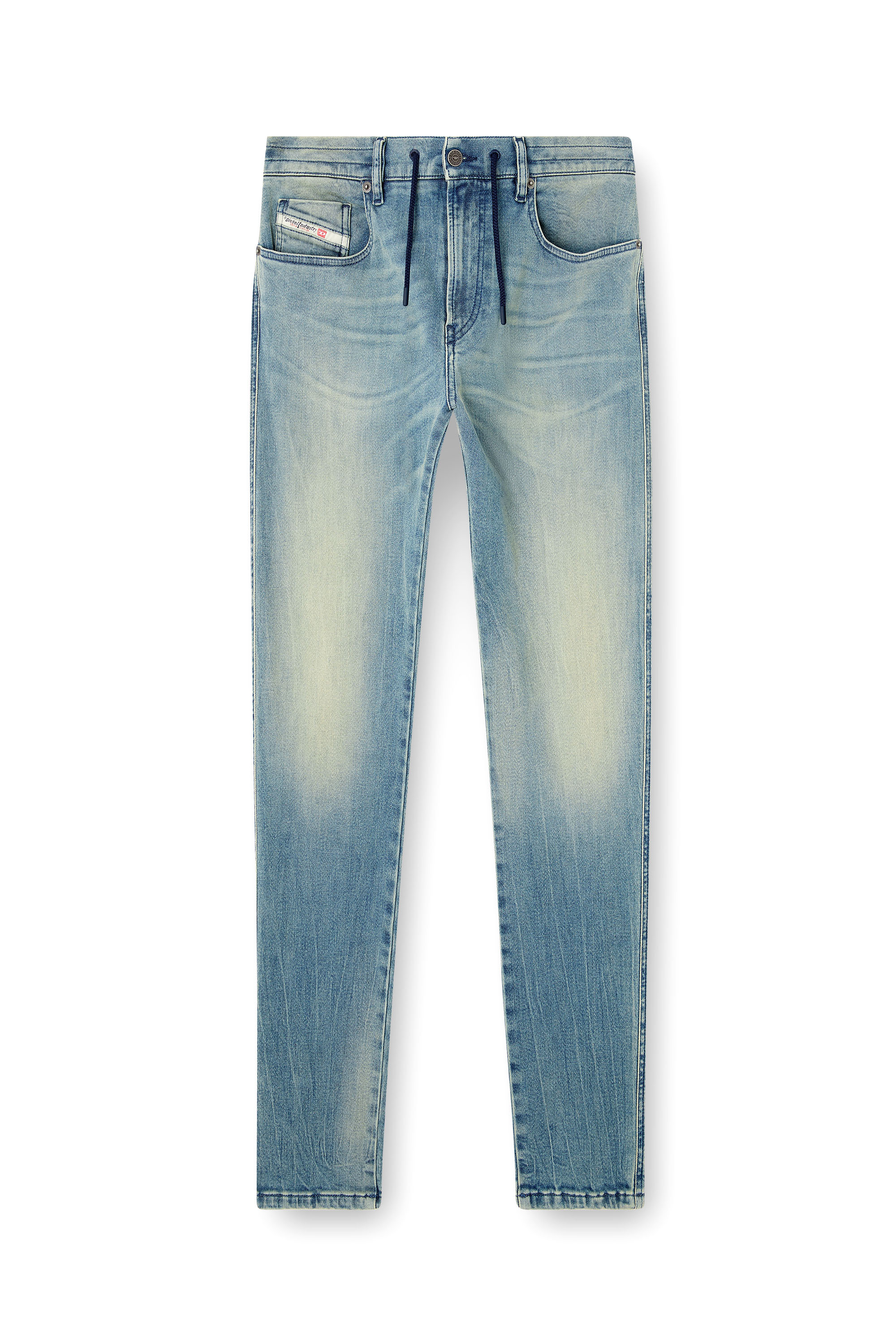 Diesel - Man's Slim 2062 D-Strukt Joggjeans® 09M31, Light Blue - 3