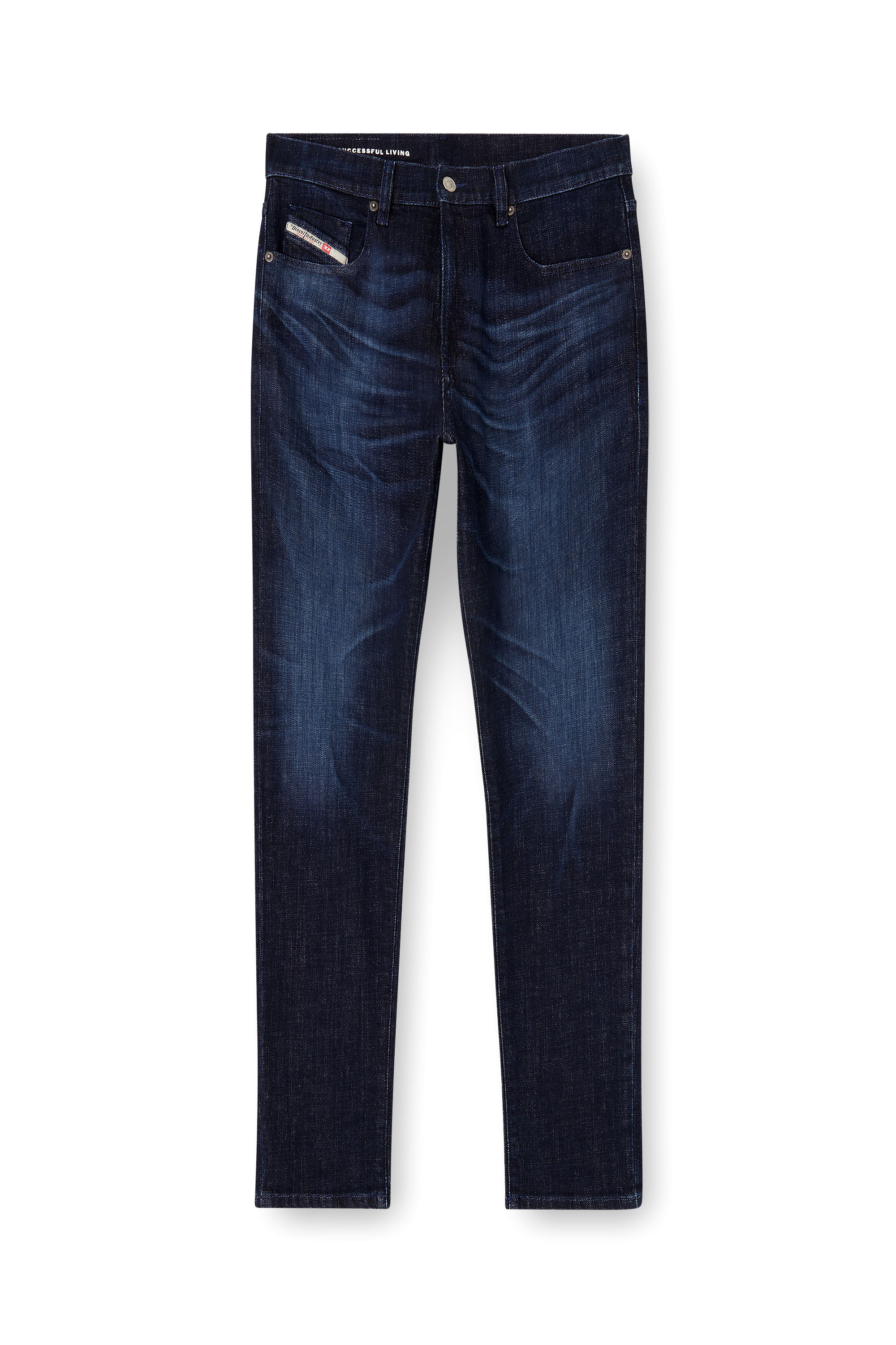Diesel - Man's Slim Jeans 2019 D-Strukt 0ADBL, Dark Blue - 3