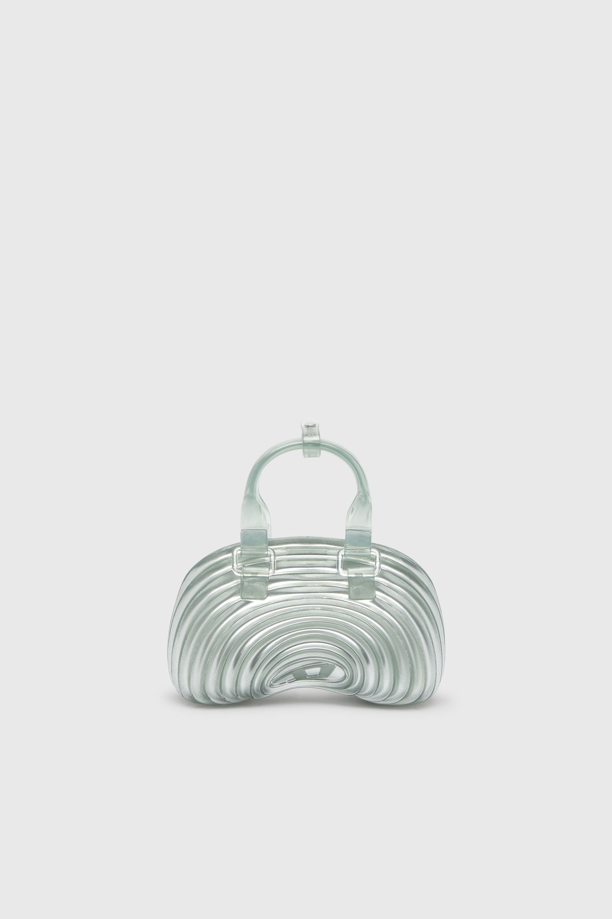 Diesel - MELISSA QUANTUM DOME, Woman's Quantum Dome - Handbag in Melflex&reg; in Silver - 2