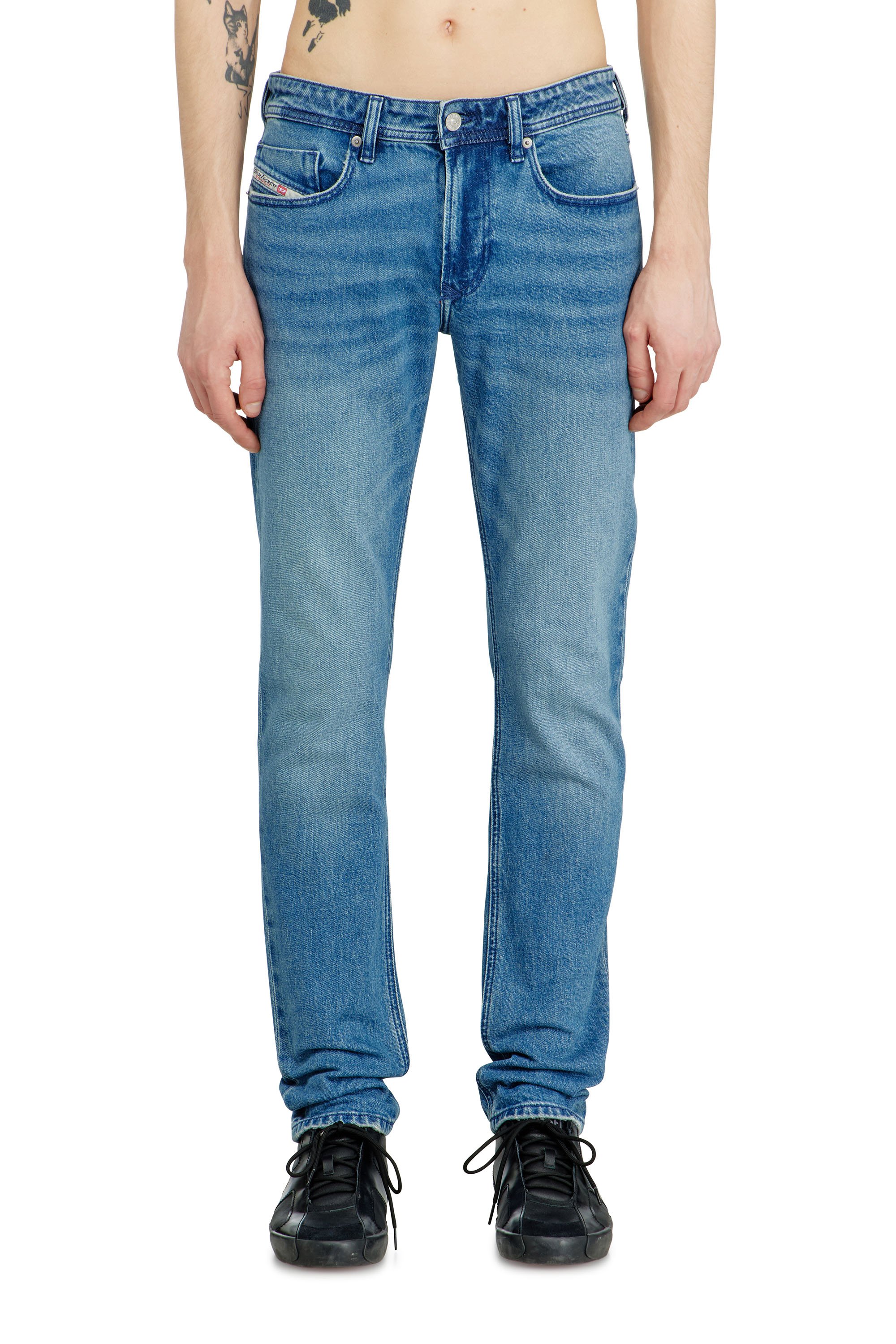 Diesel - Man's Skinny Jeans 1979 Sleenker 0BEBI, Light Blue - 1