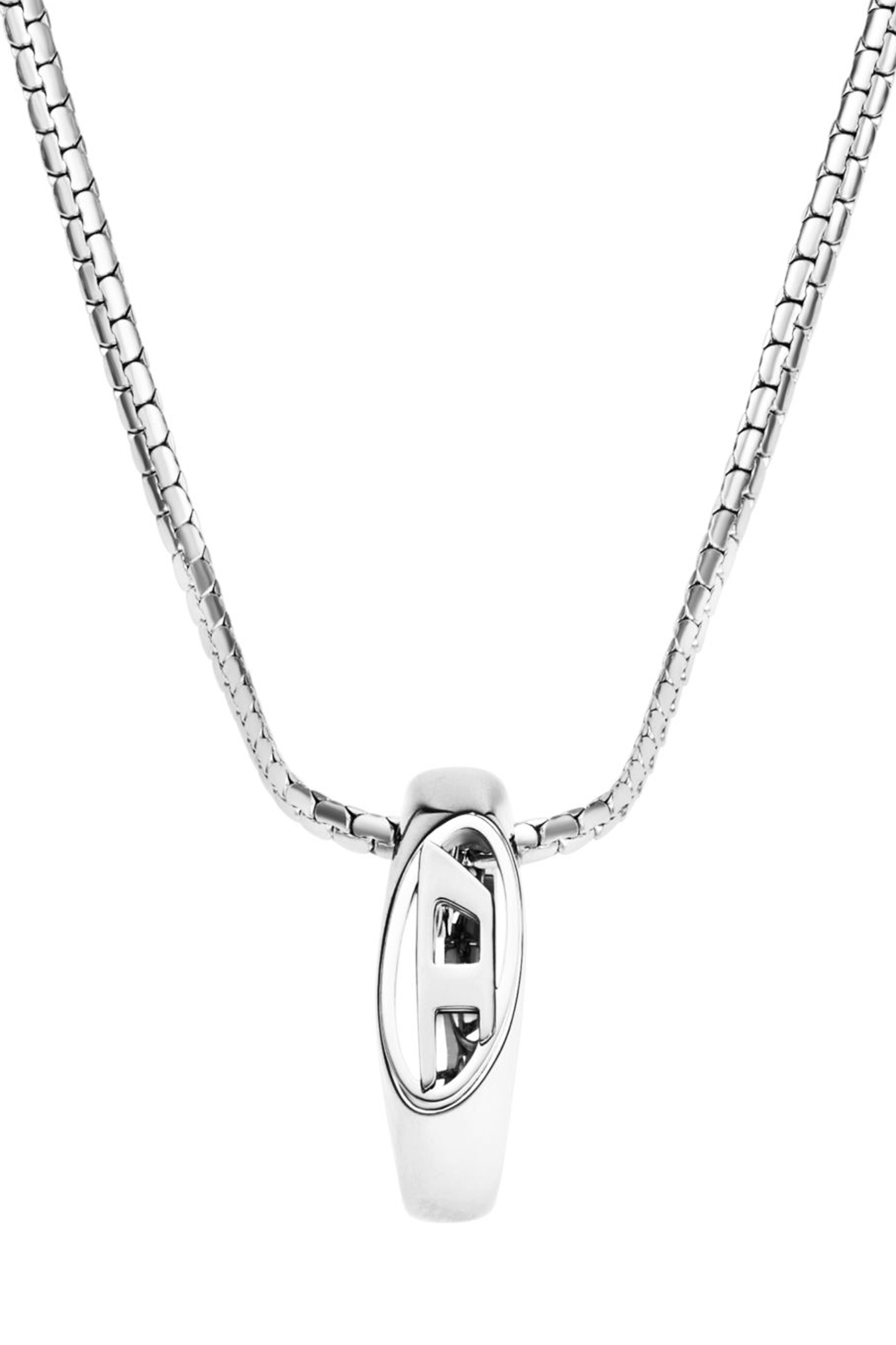 Diesel - DX1644040 JEWELLERY, Unisex's Stainless steel pendant necklace in Silver - 2