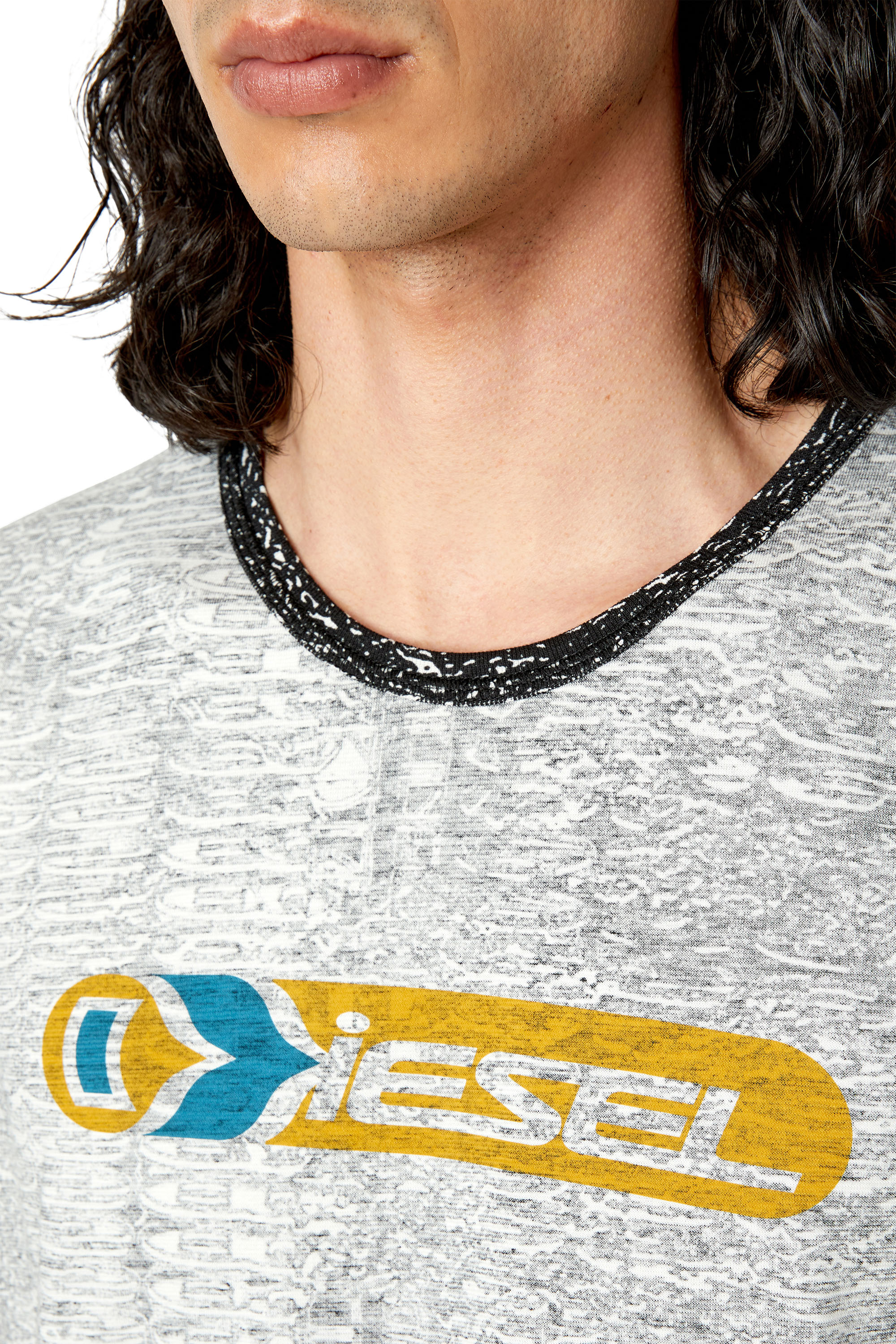 Diesel - T-INYSIDE, Grey - Image 5