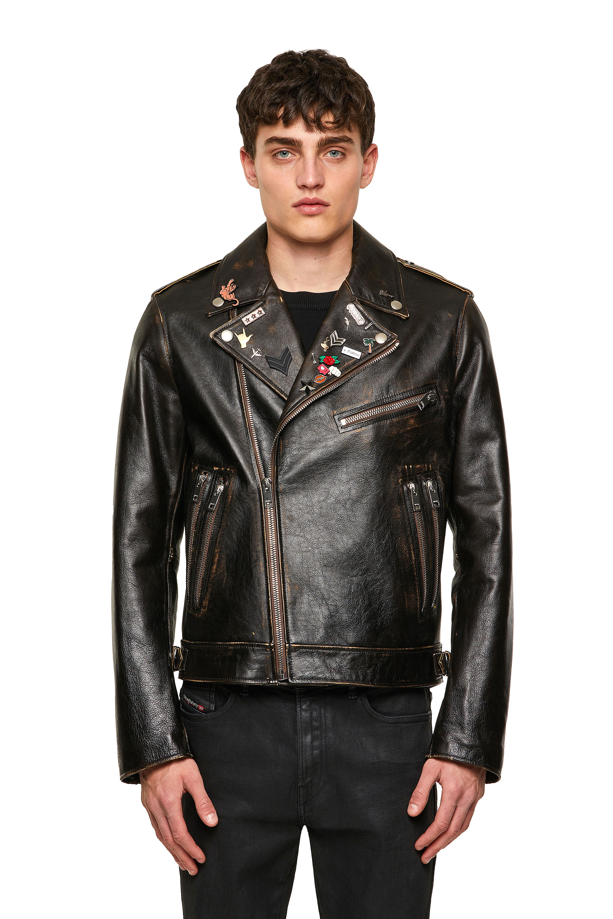 L-GARRETT-NEW, Black - Leather jackets