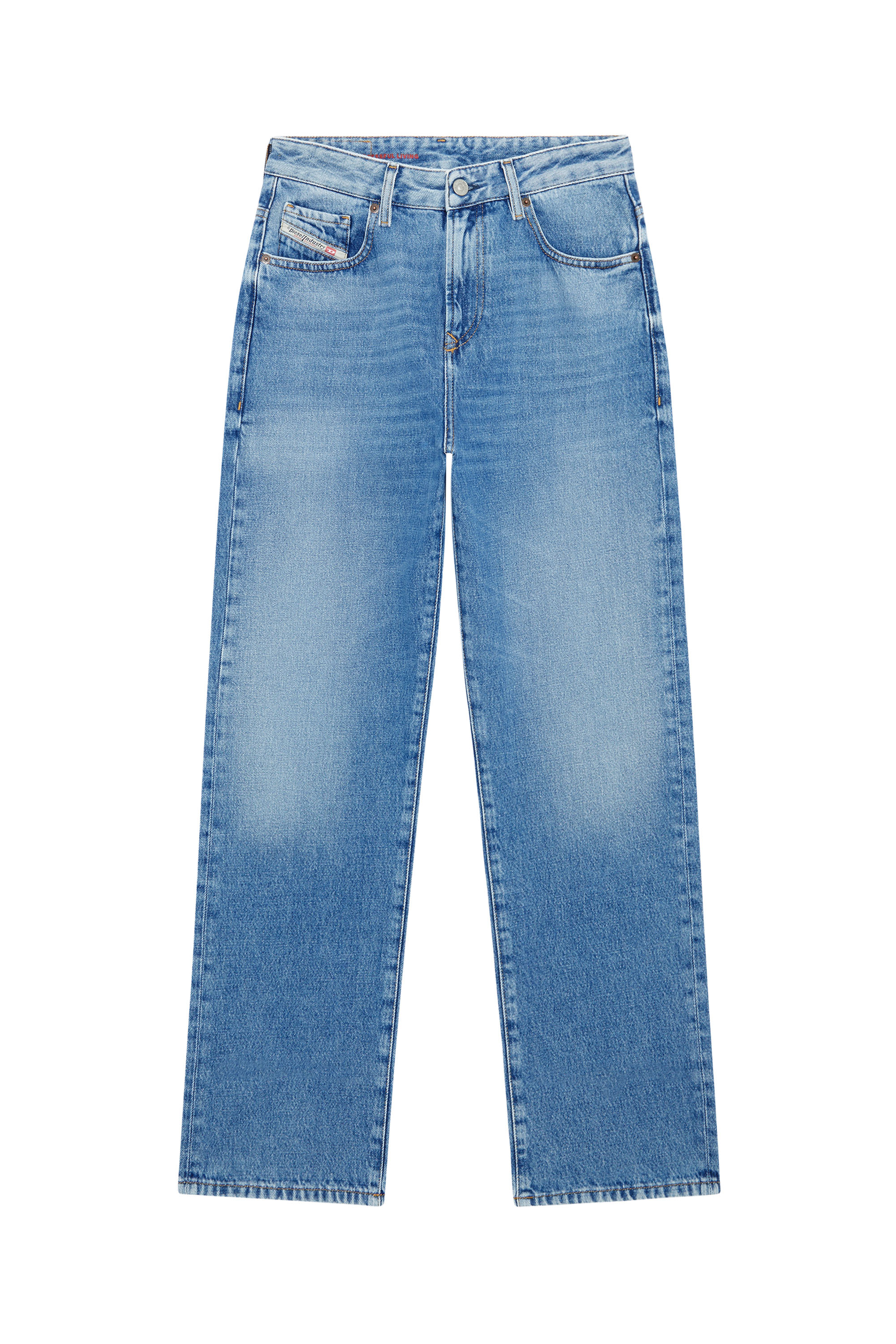 1999 D-Reggy 09C15 Straight Jeans, Light Blue