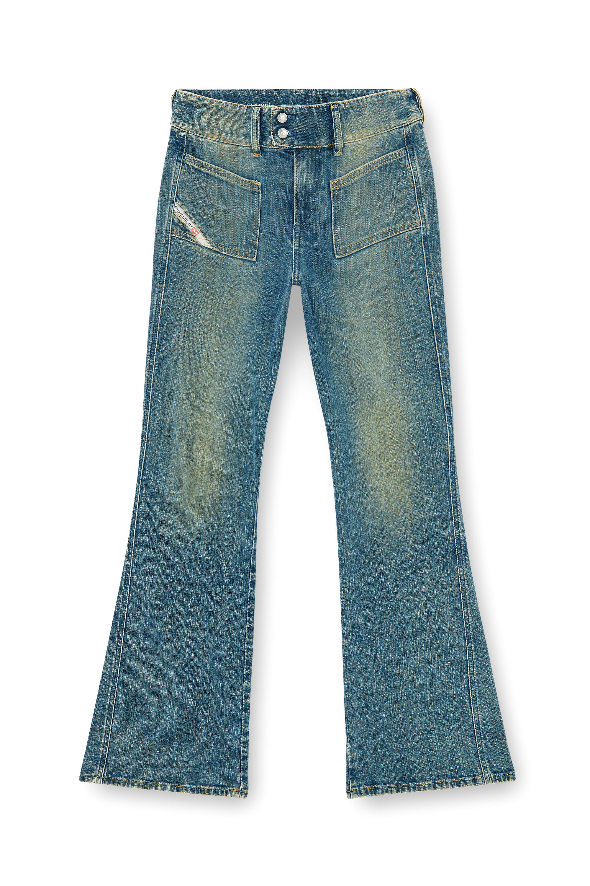 Diesel - Woman's Bootcut Jeans D-Hush 007EJ, Medium blue - 3