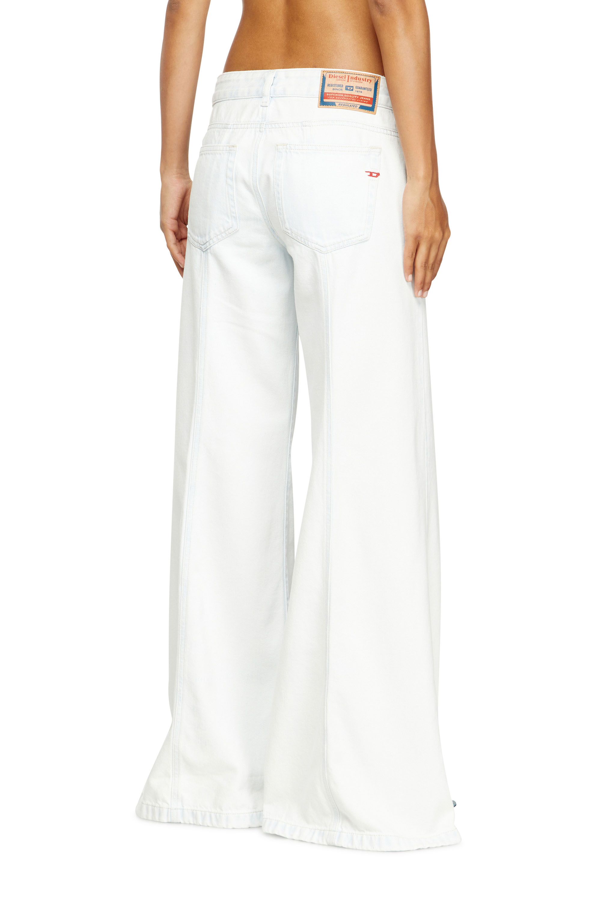 Diesel - Woman's Flare Jeans D-Akii 09M08, White - 4