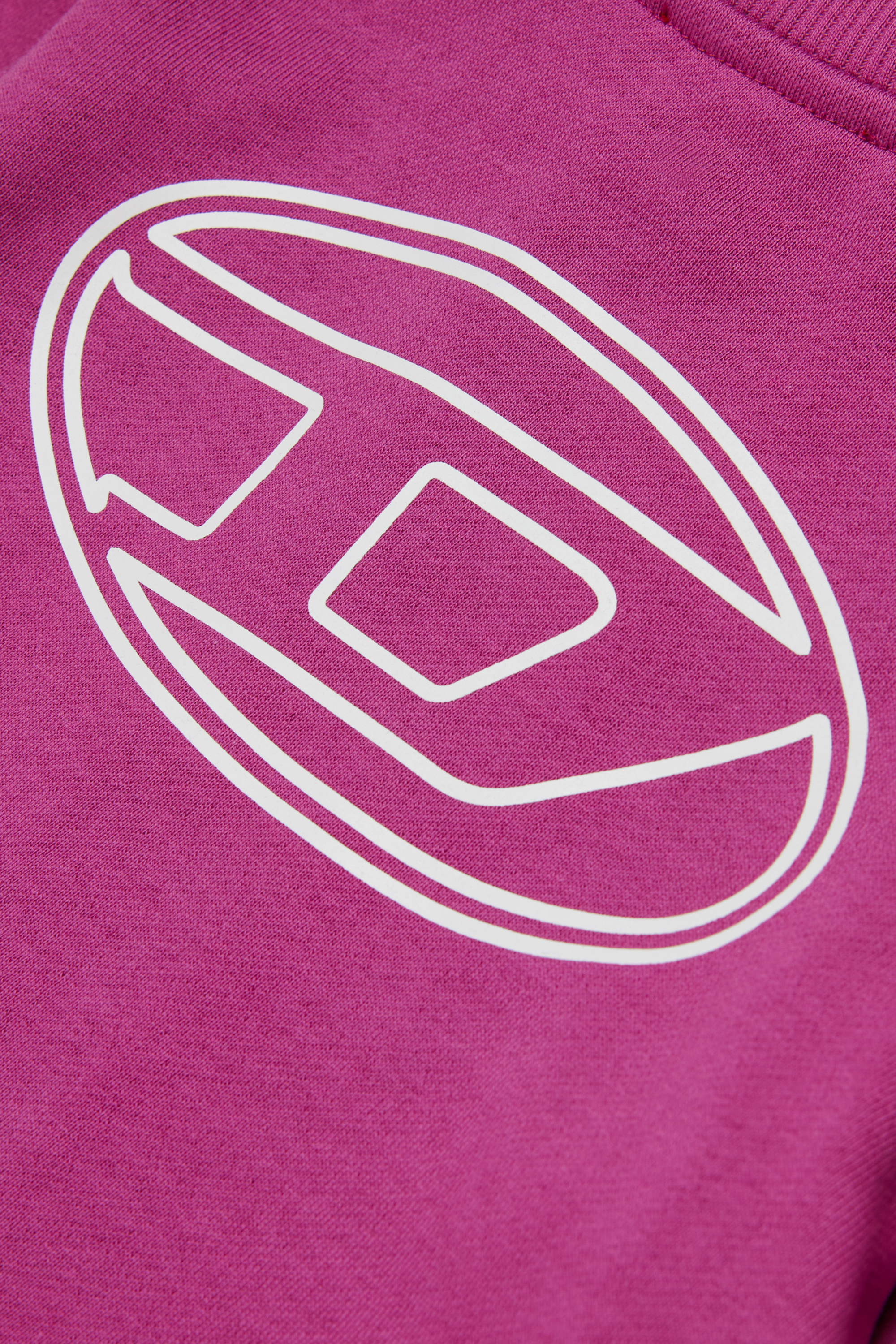 Diesel - SPENCERB, Unisex's Cotton sweatshirt with zipper closure in Violet - 4