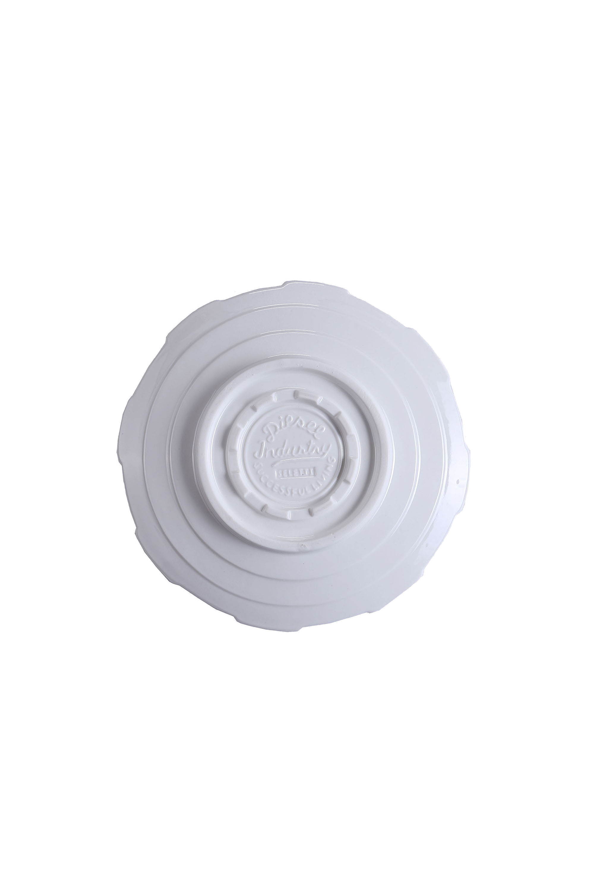 Diesel - 10987 MACHINE COLLEC, Unisex's Porcelain dessert plate in White - 2