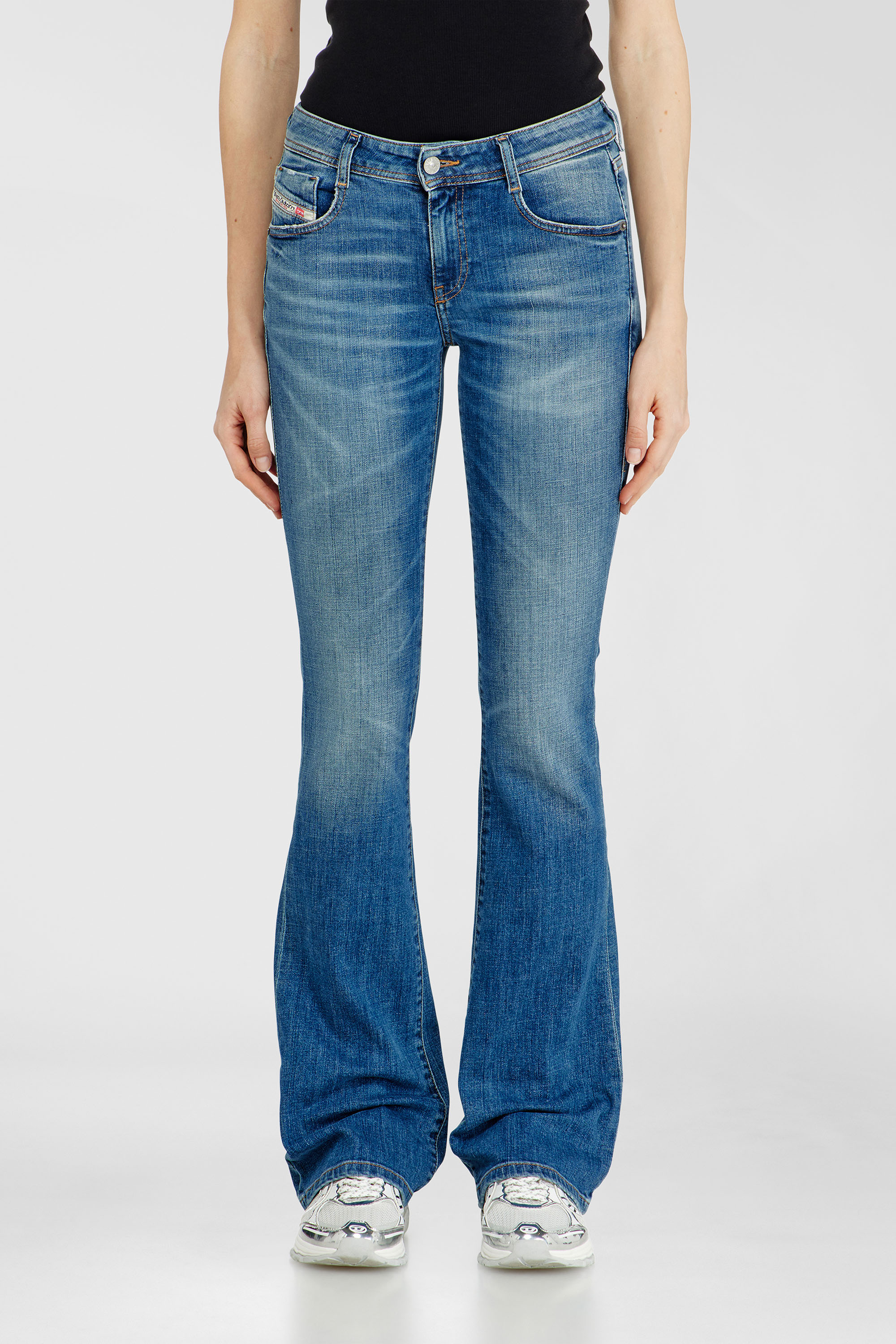Diesel - Woman's Bootcut Jeans 1969 D-Ebbey 09J33, Medium blue - 2