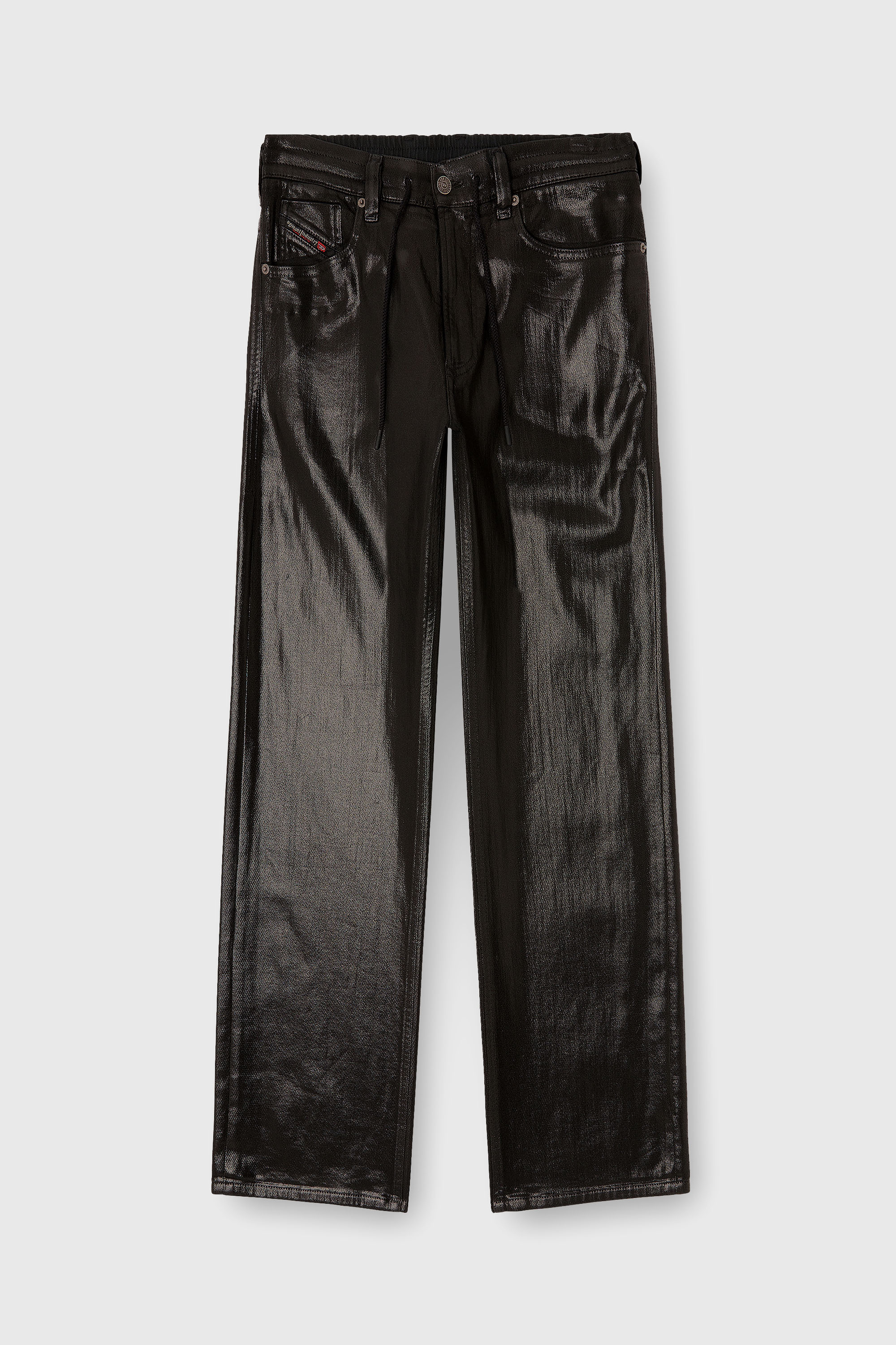 Diesel - Man's Relaxed 2080 D-Reel Joggjeans&reg; 068VD, Black/Dark grey - 4