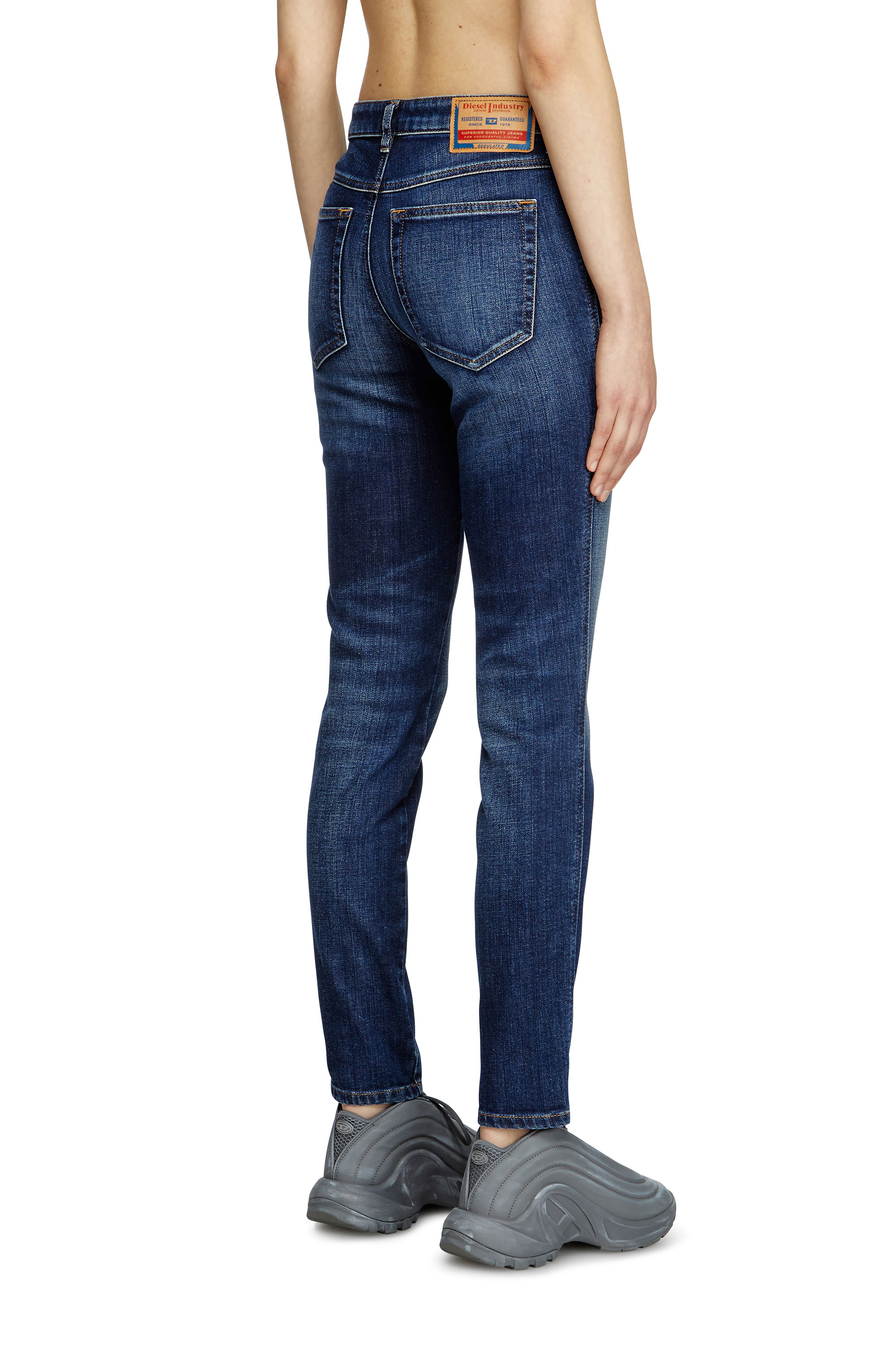 Diesel - Woman's Skinny Jeans 2015 Babhila 09L03, Medium blue - 4