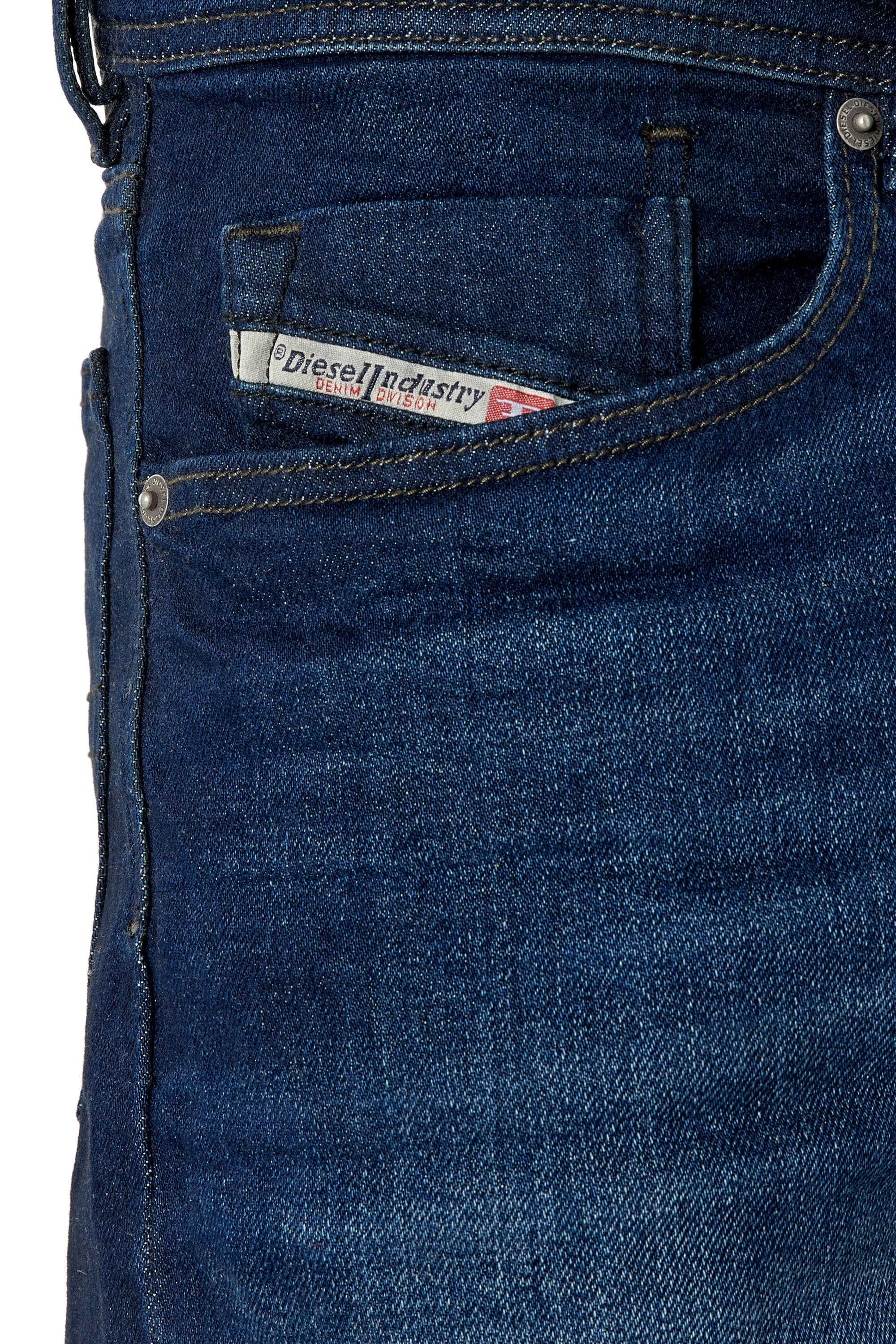 Diesel - Straight Jeans Waykee E814W, Medium blue - Image 4