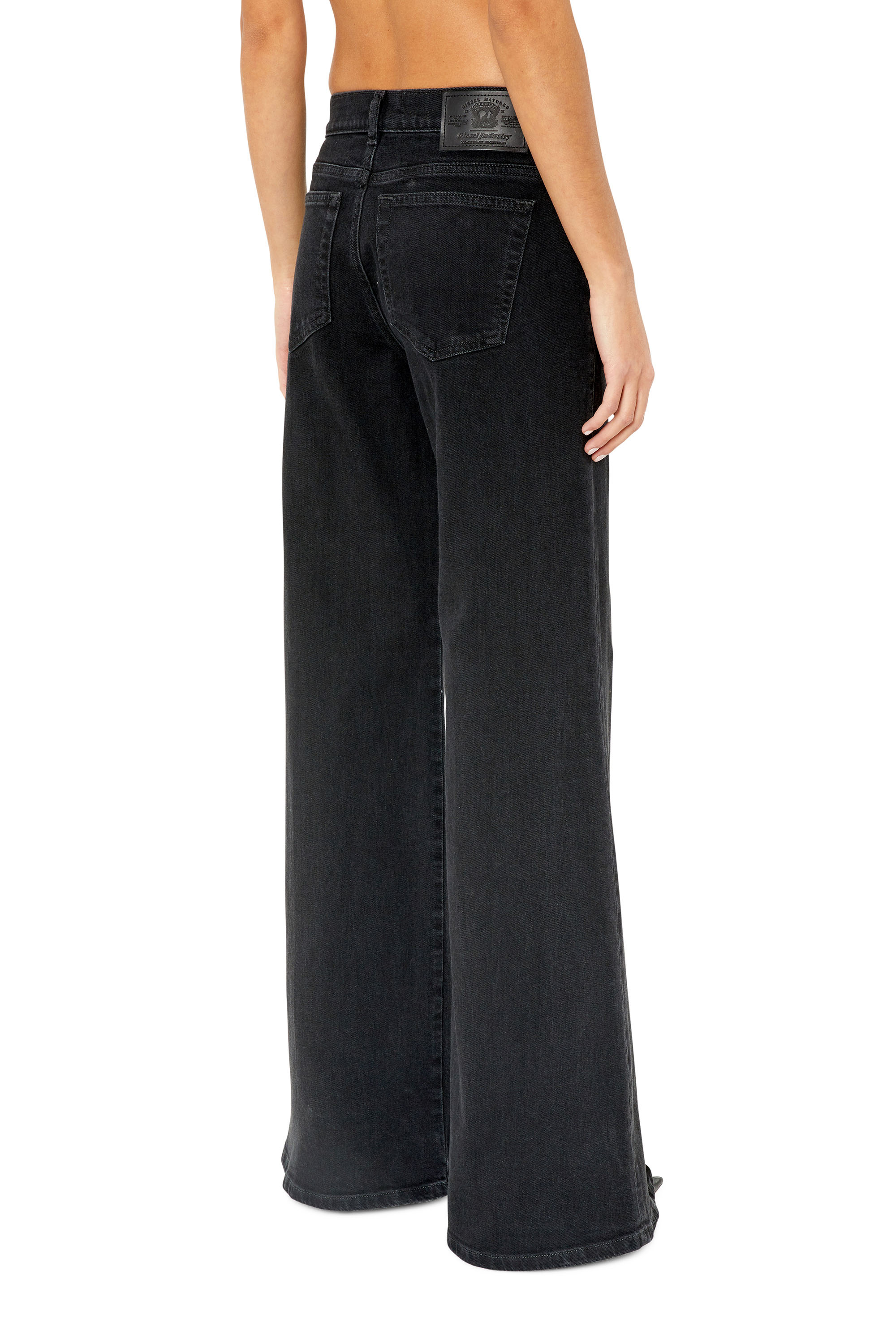 Diesel - Bootcut and Flare Jeans 1978 D-Akemi Z9C25, Black/Dark grey - Image 2