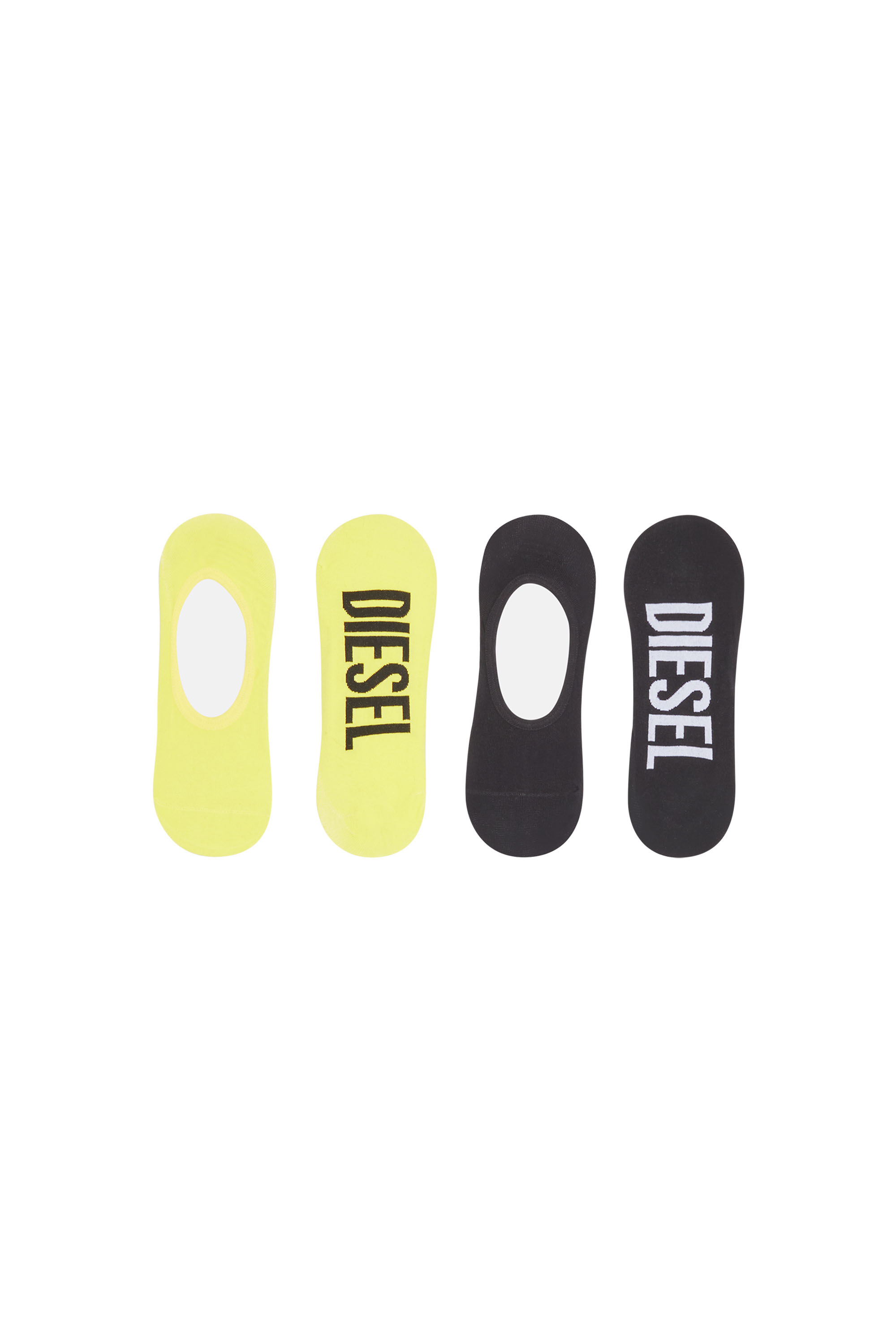 SKM-HIDEPAT-TWOPACK SOCKS 2PACK, Black/Yellow