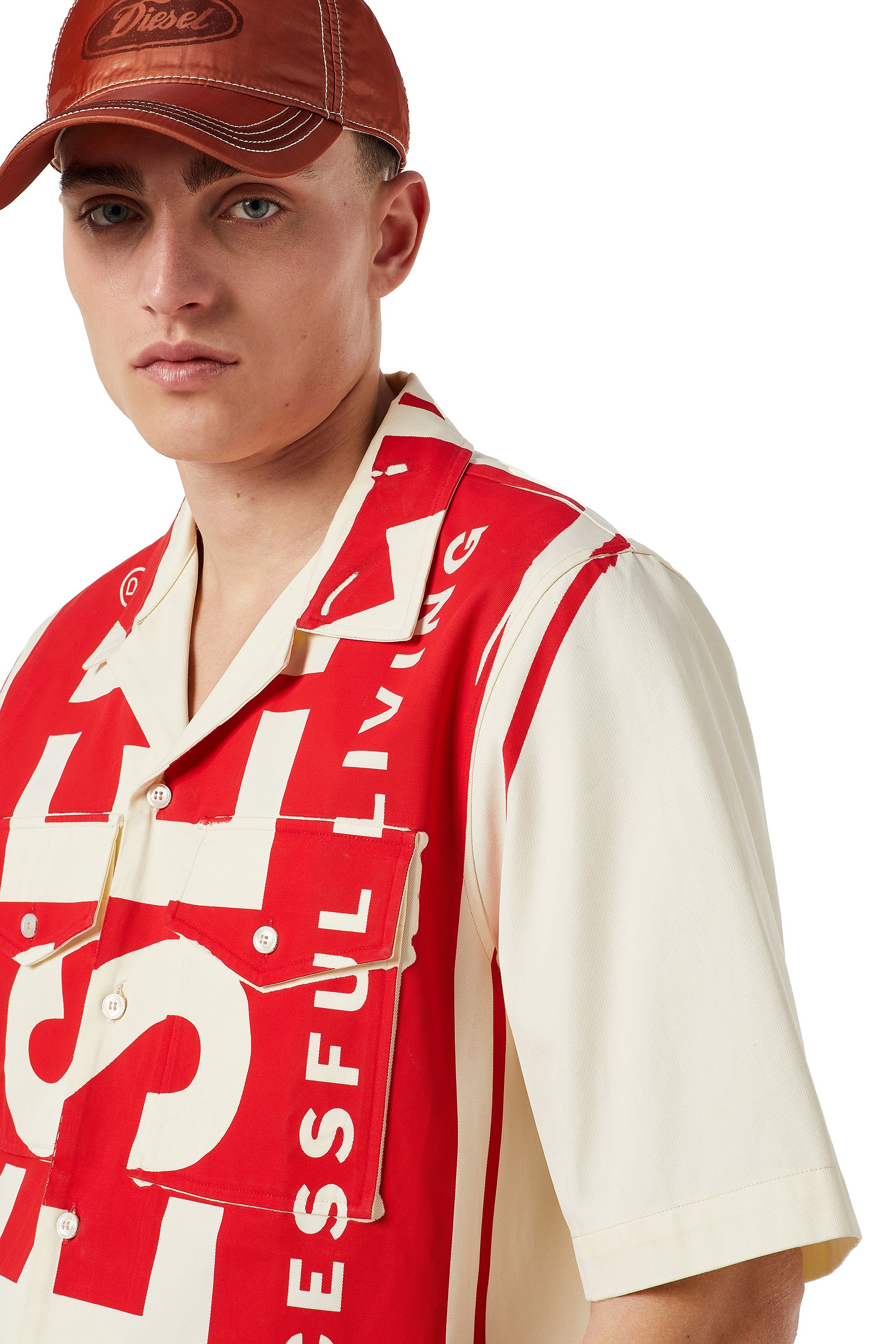Diesel - S-MAC-A, White/Red - Image 4