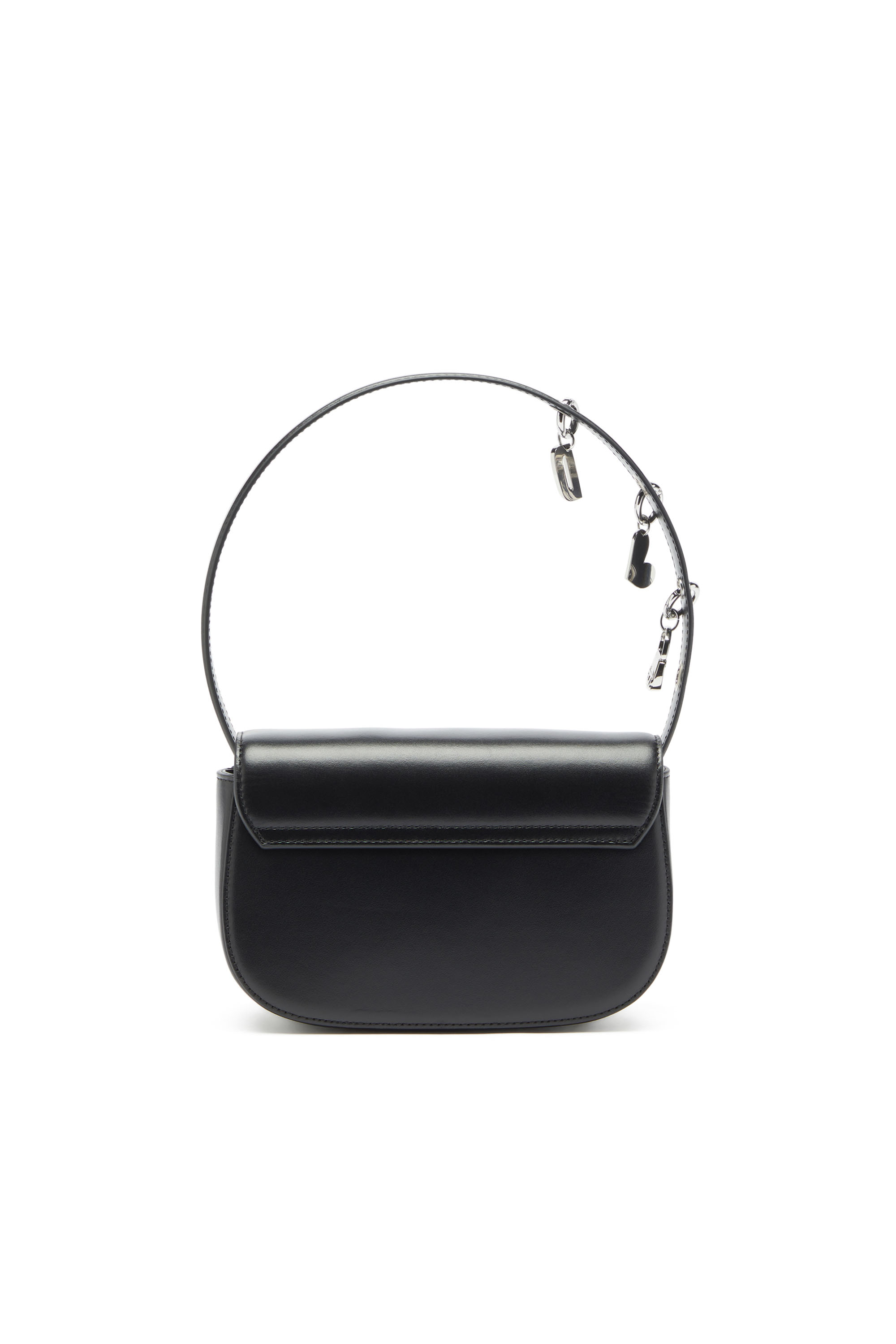 Diesel - 1DR, Woman's 1DR -Iconic shoulder bag in leather with handle charms in null - 2
