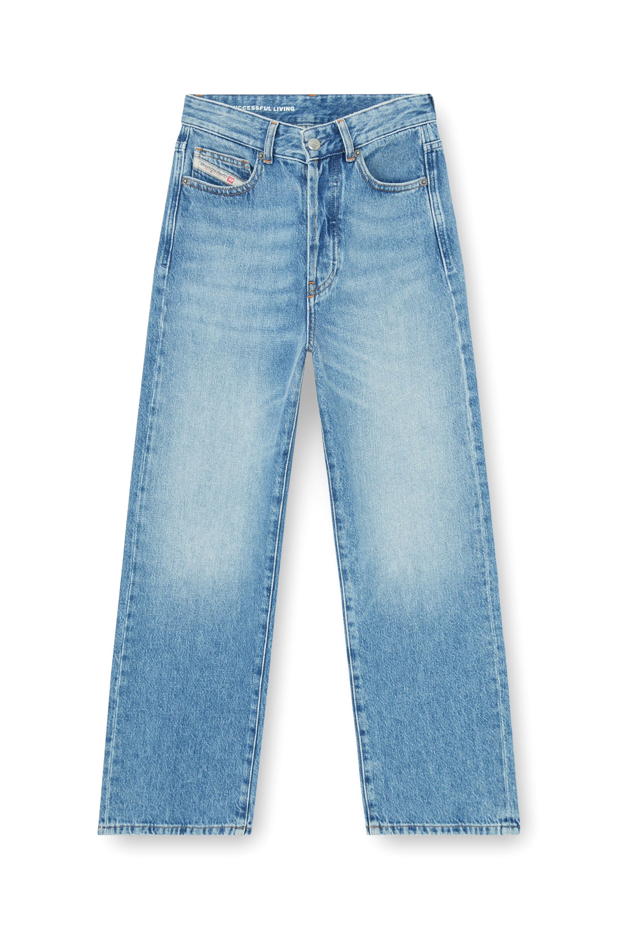 Diesel - Woman's Regular Jeans 1981 D-Went 09Q07, Light Blue - 3
