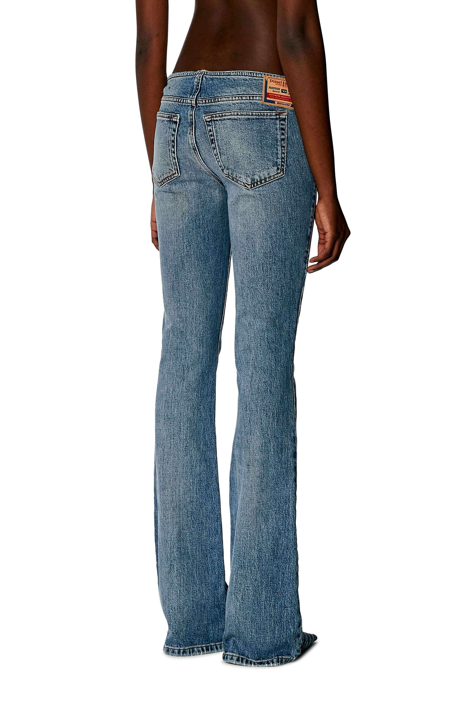 Diesel - Bootcut and Flare Jeans 1969 D-Ebbey 0DQAD, Light Blue - Image 1