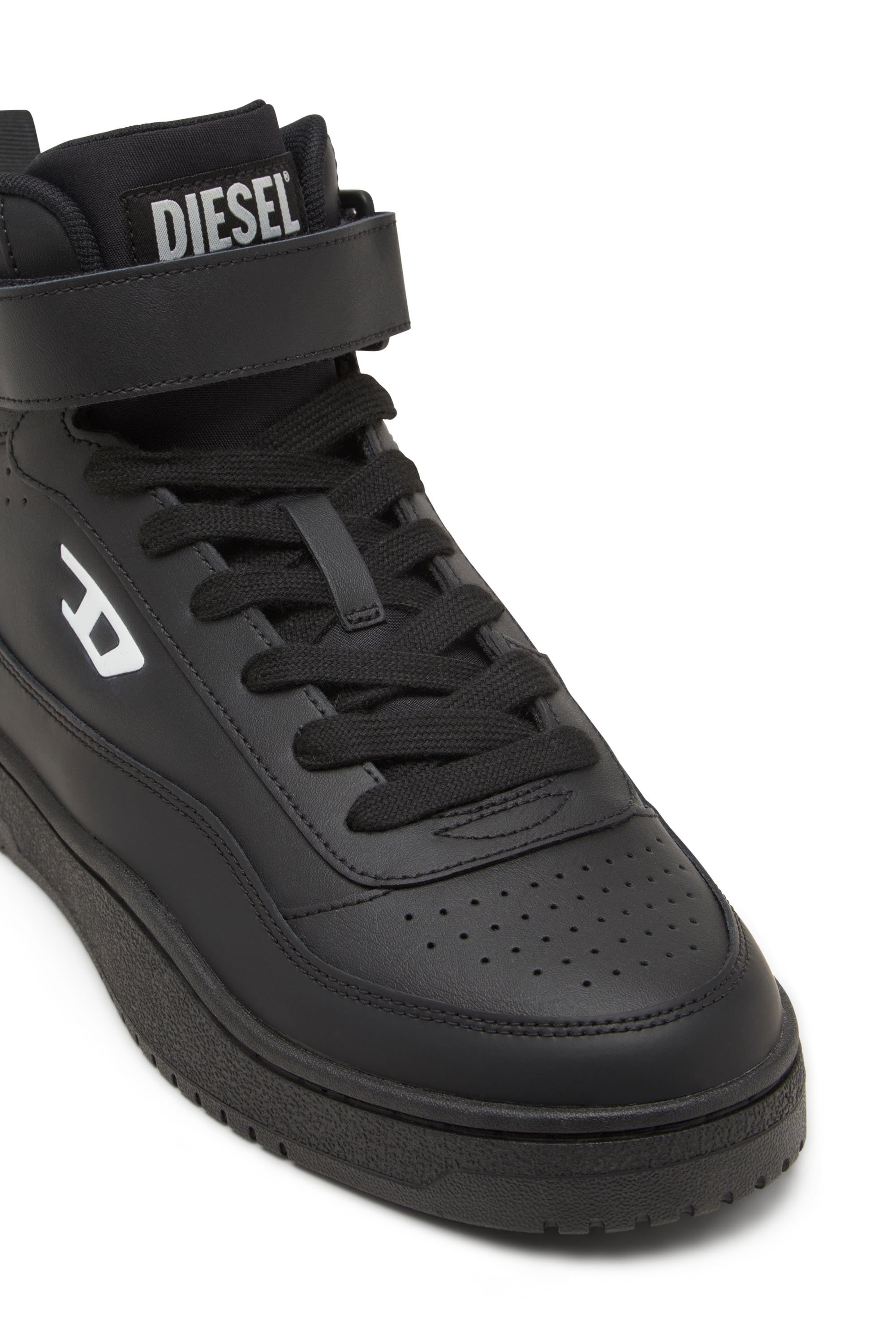 Diesel - S-TRACKER-D MID, Man's S-Tracker-D-Mid top sneaker in Black - 4