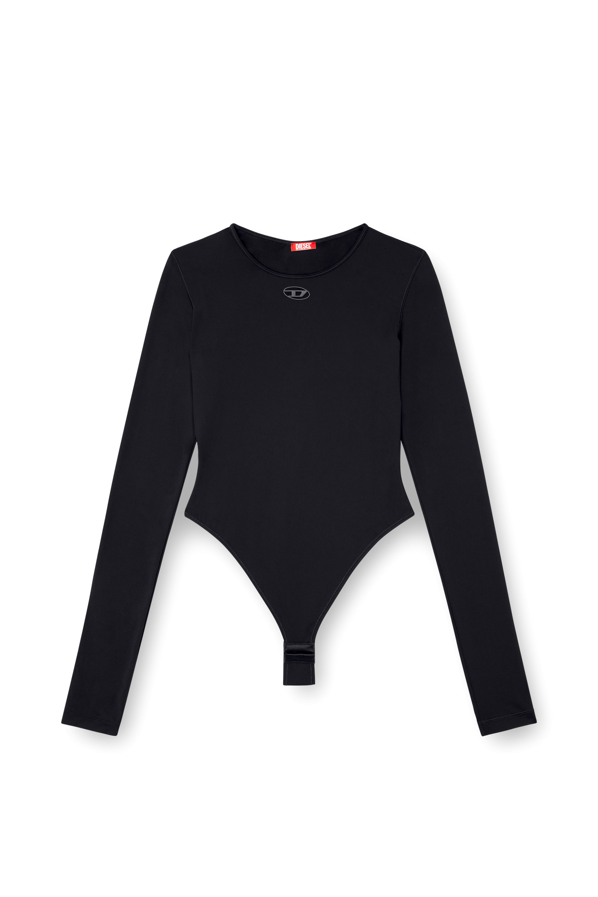 Diesel - ANGELINA-UTLT, Woman's Stretch Nylon bodysuit in Black - 2