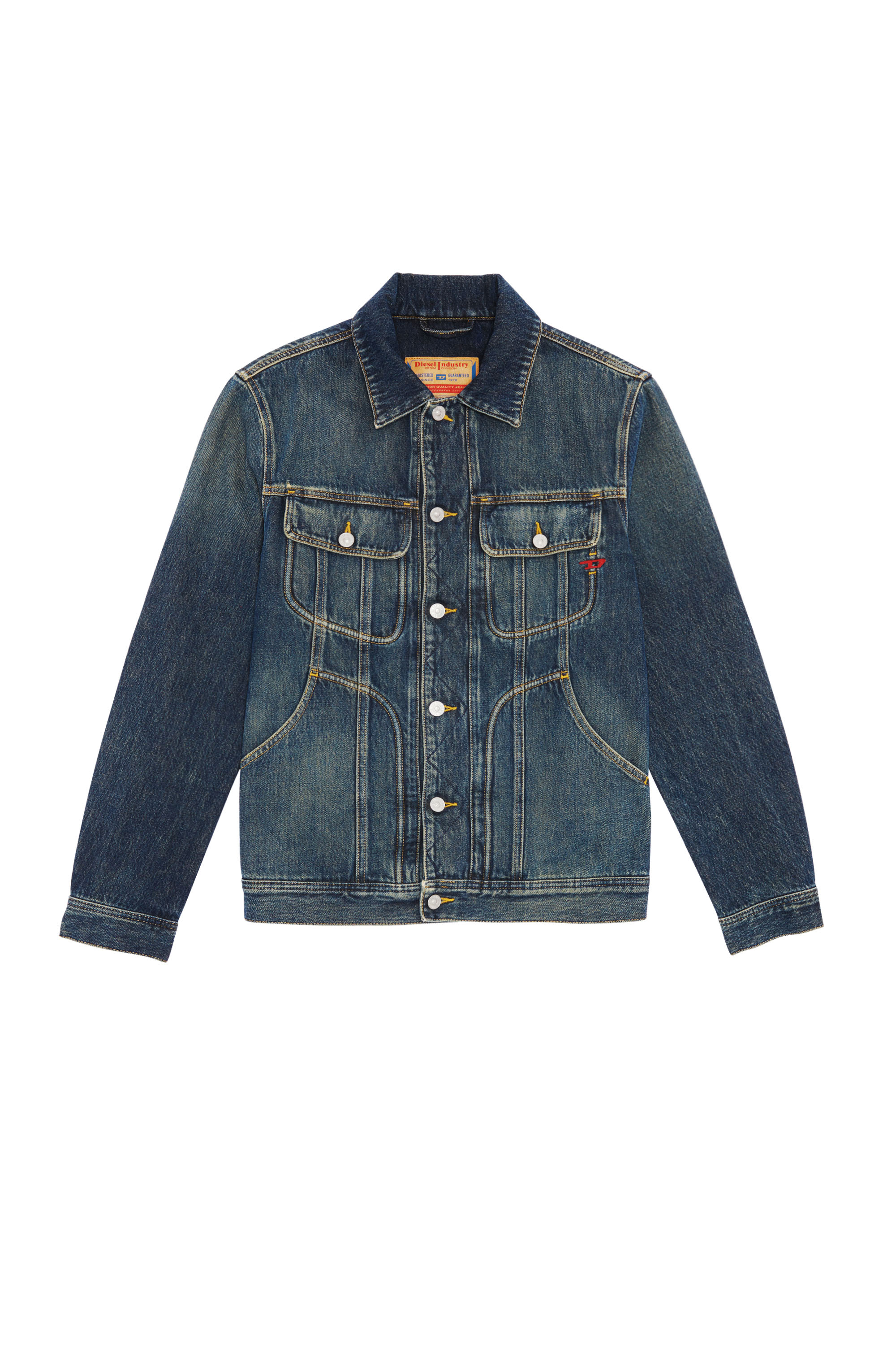 D-RILEY, Dark Blue - Denim Jackets