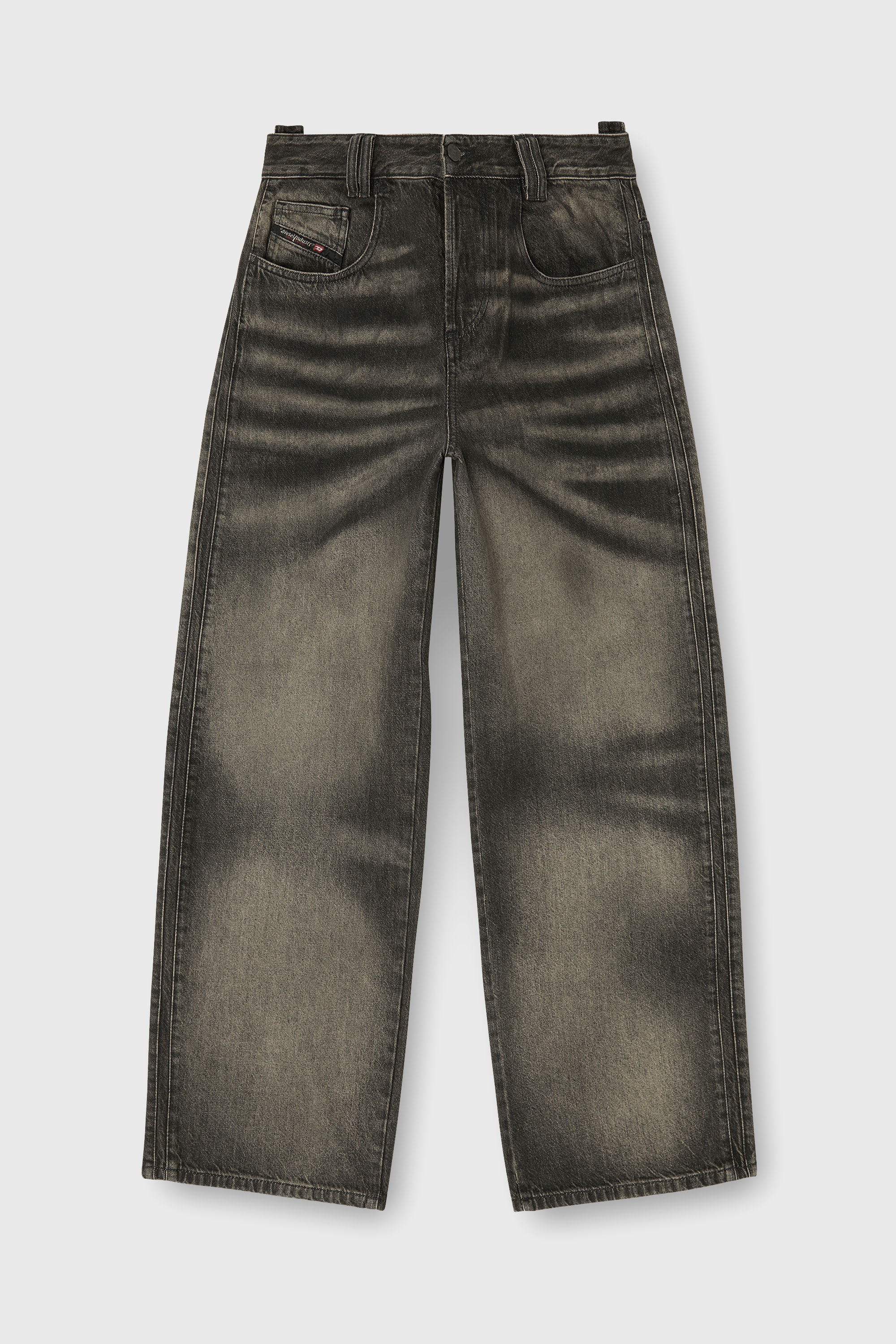 Diesel - Unisex's Relaxed Jeans 1982 D-Hakou 09R33, Black/Dark grey - 8
