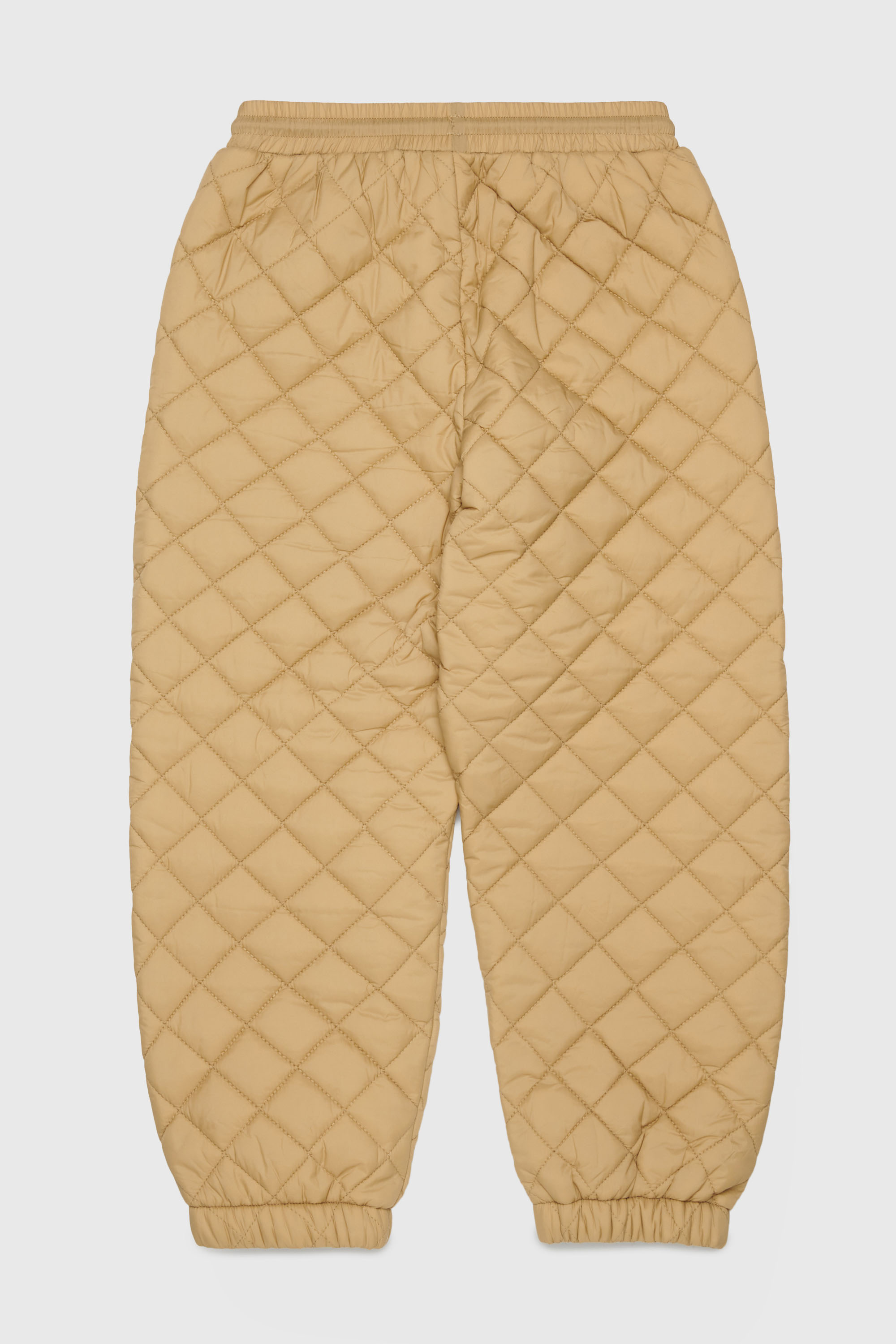 Diesel - PMONTY, Unisex's Quilted-nylon sweatpants with cotton lining in Brown - 2