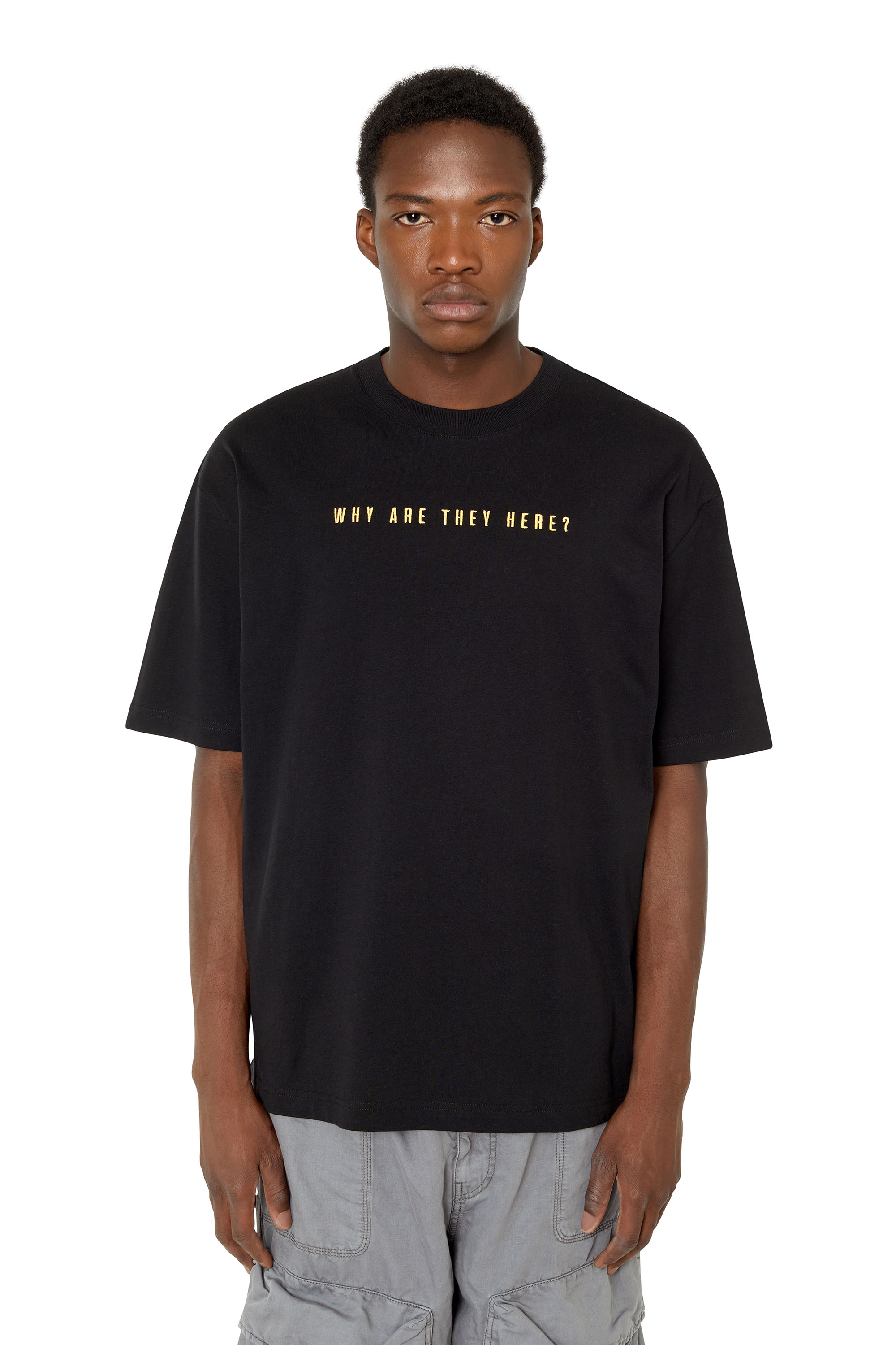 Diesel - T-WASH-E5, Black - Image 1