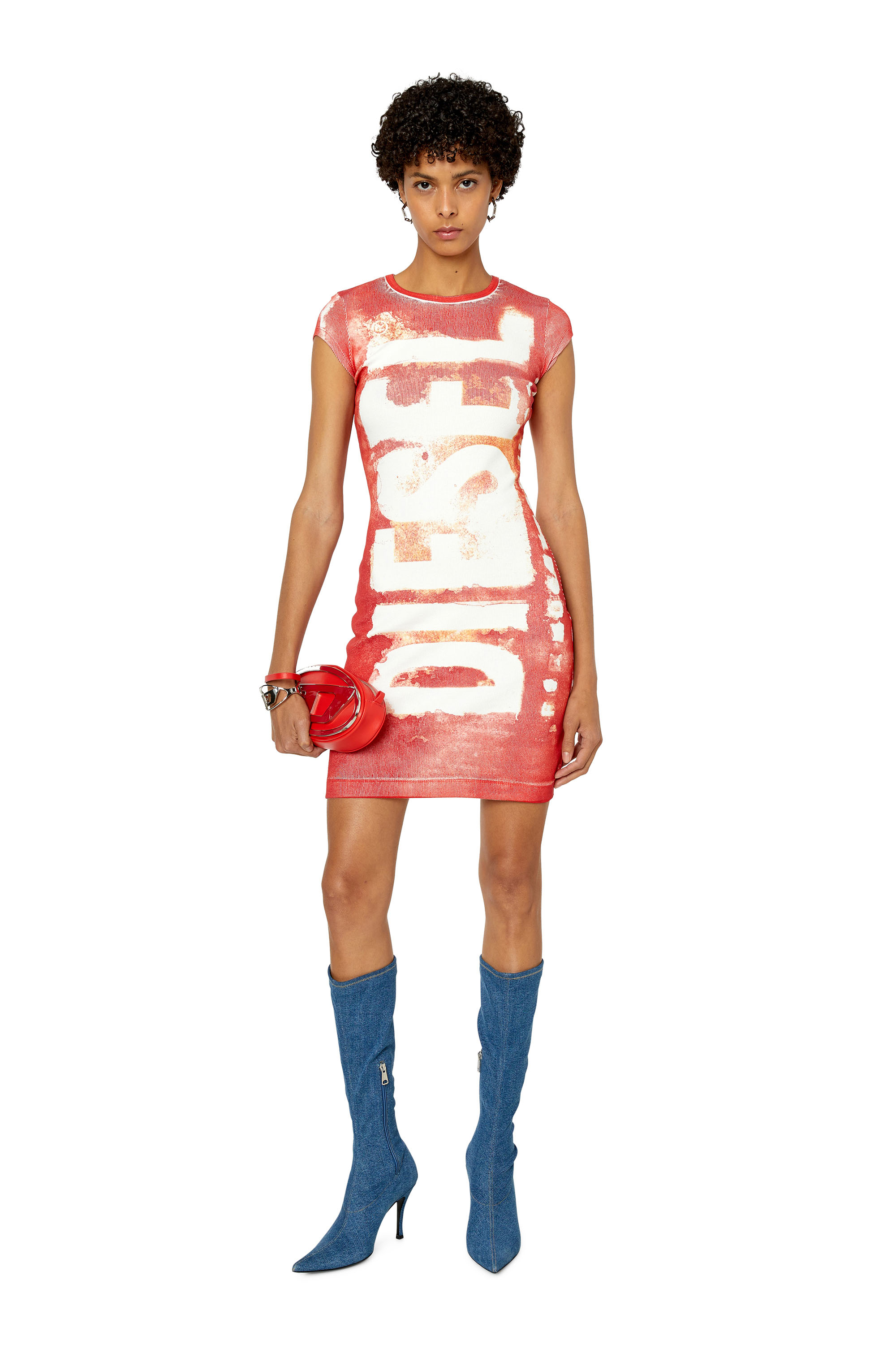 Diesel - D-ANGIEL-RIB, Red - Image 3