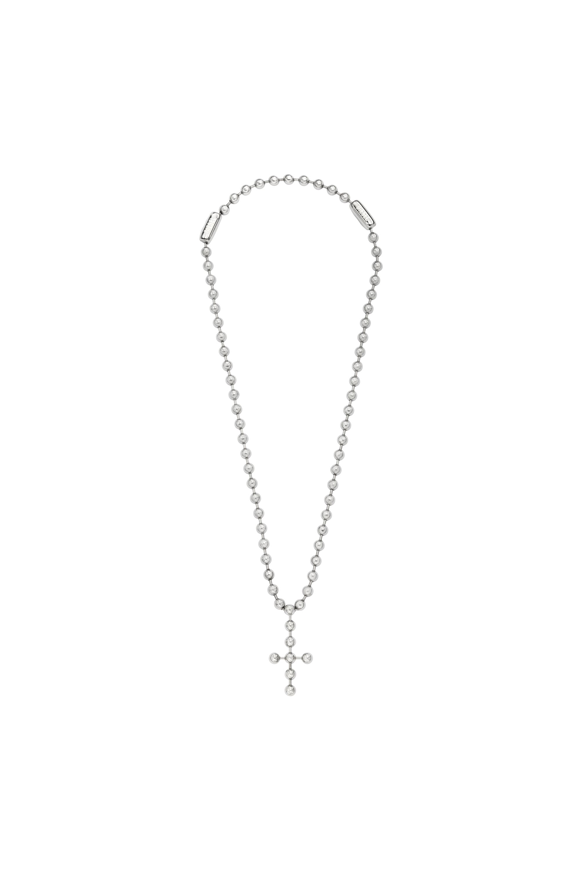 Diesel - DX167440 JEWELLERY, Unisex's Stainless Steel Chain Necklace in Silver - 1