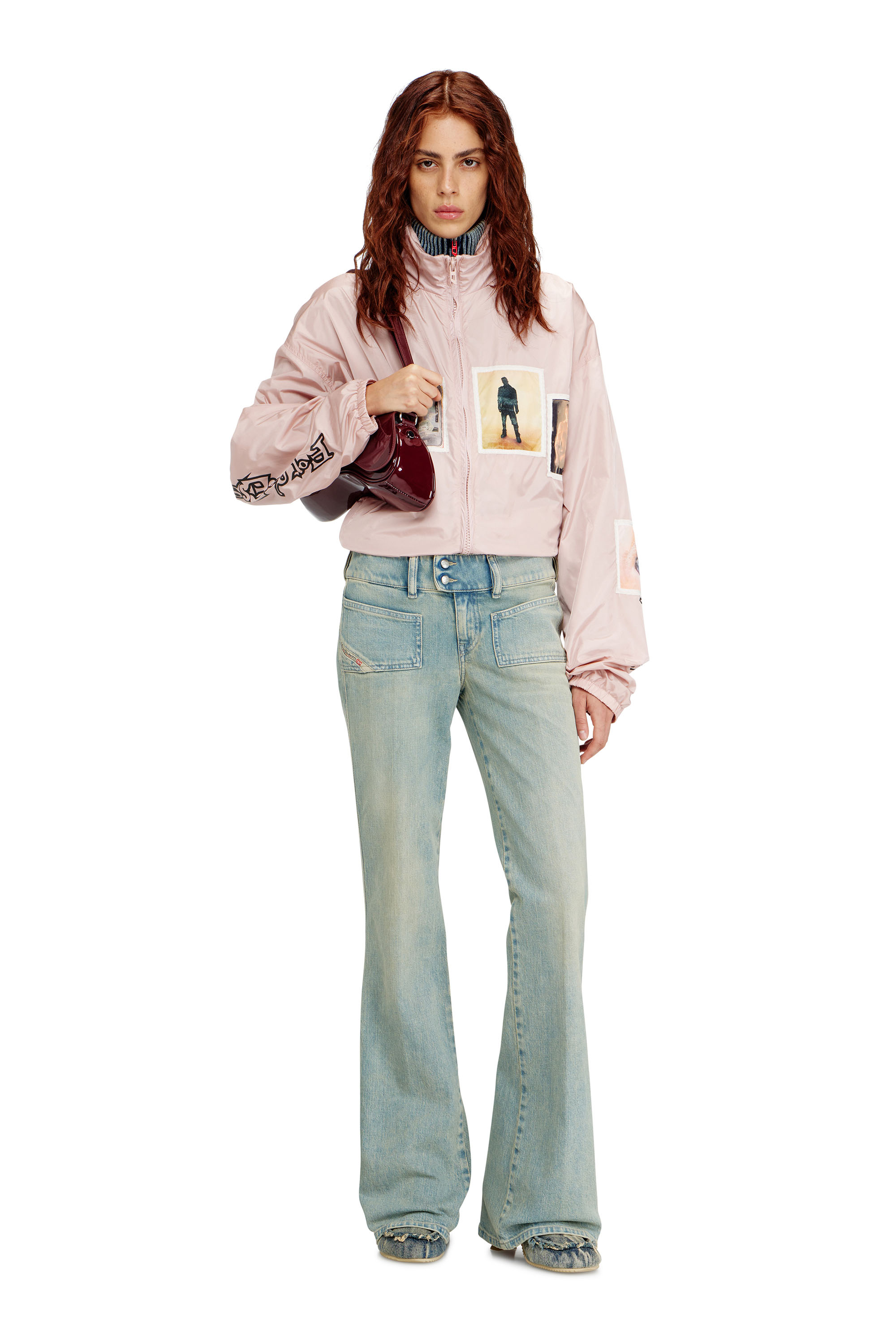 Diesel - Woman's Bootcut Jeans D-Hush 09N33, Medium blue - 2