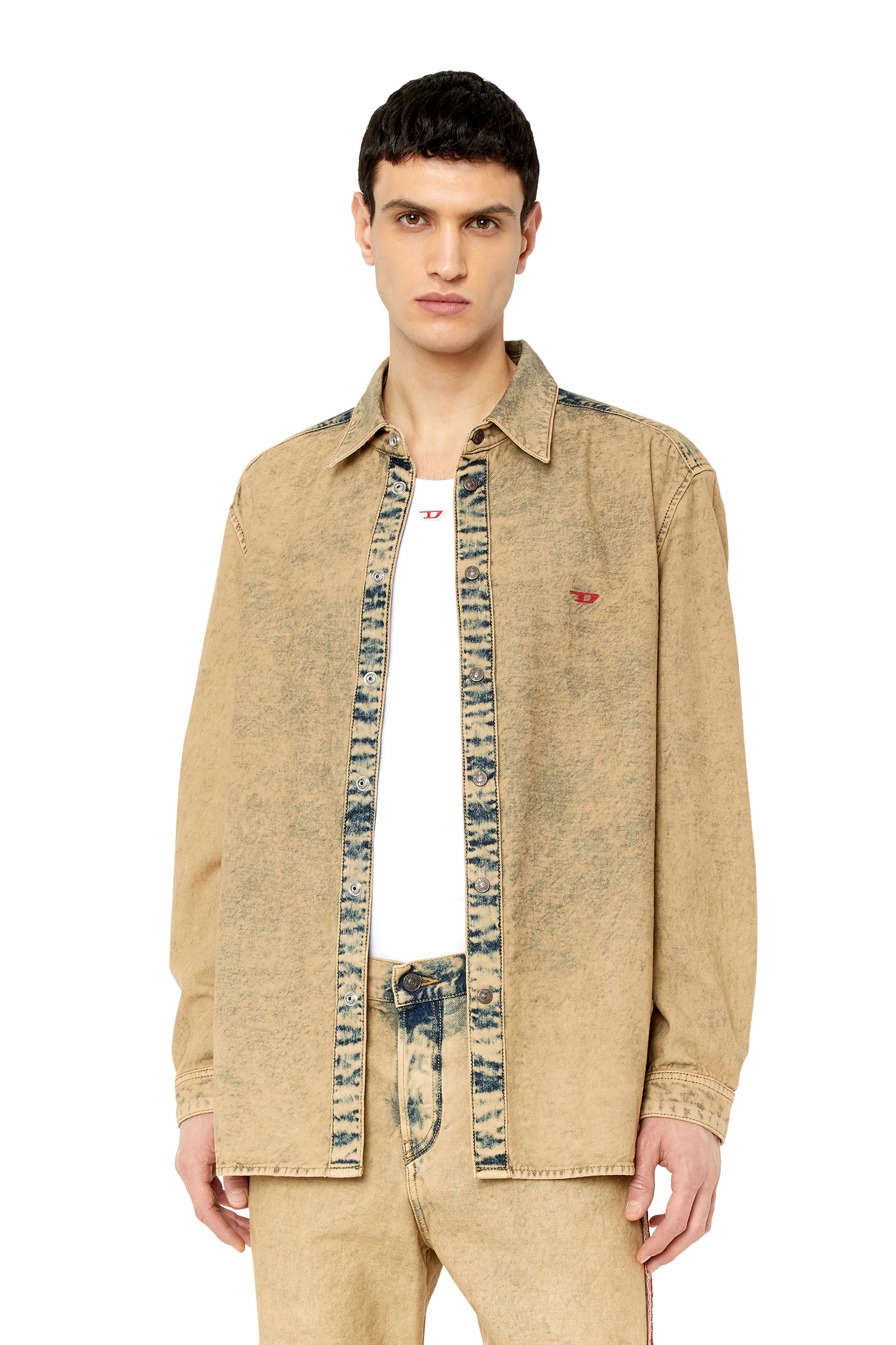 Diesel - D-SIMPLY-OVER, Beige - Image 1