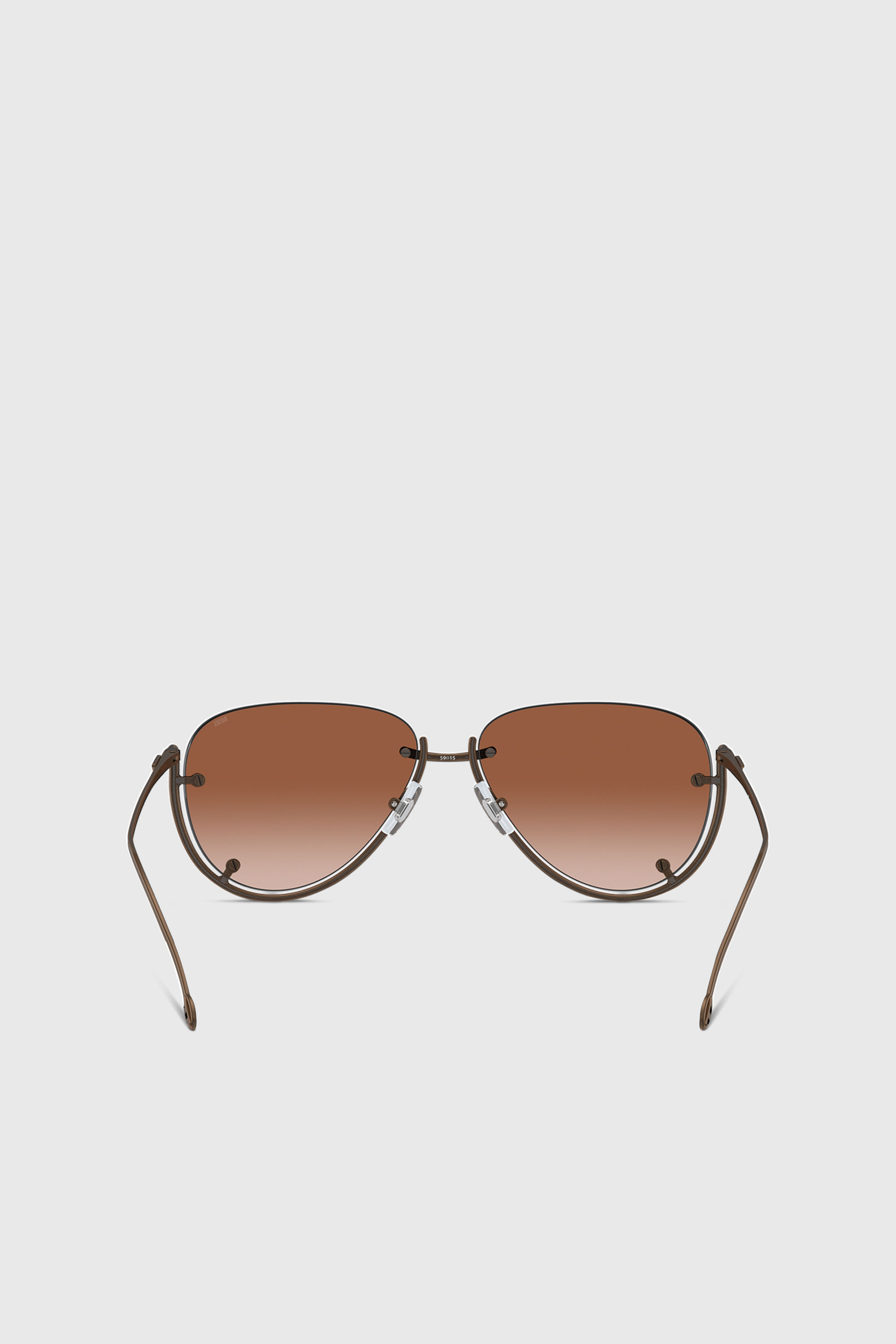 Diesel - 0DL1003, Unisex's Pilot model sunglasses in Bronze - 3