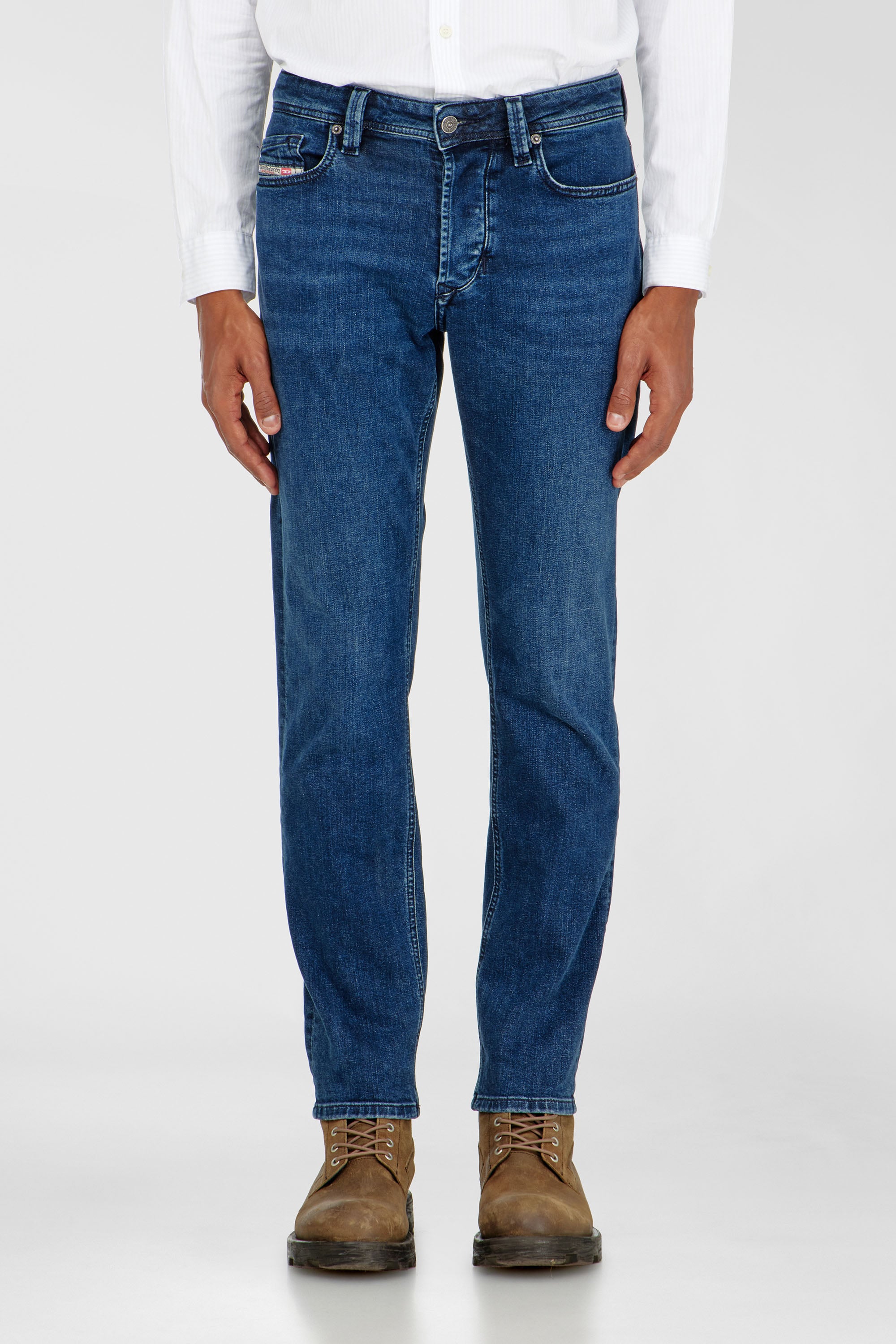 Diesel - Man's Regular Jeans 1986 Larkee-Beex 0BEDA, Dark Blue - 1