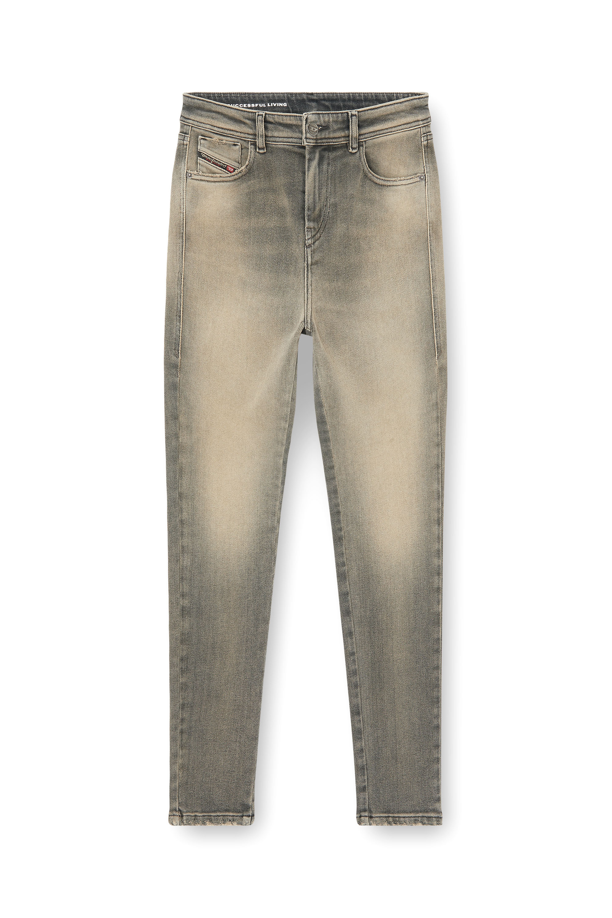 Diesel - Woman's Skinny Jeans 2017 Slandy 09P32, Grey - 6