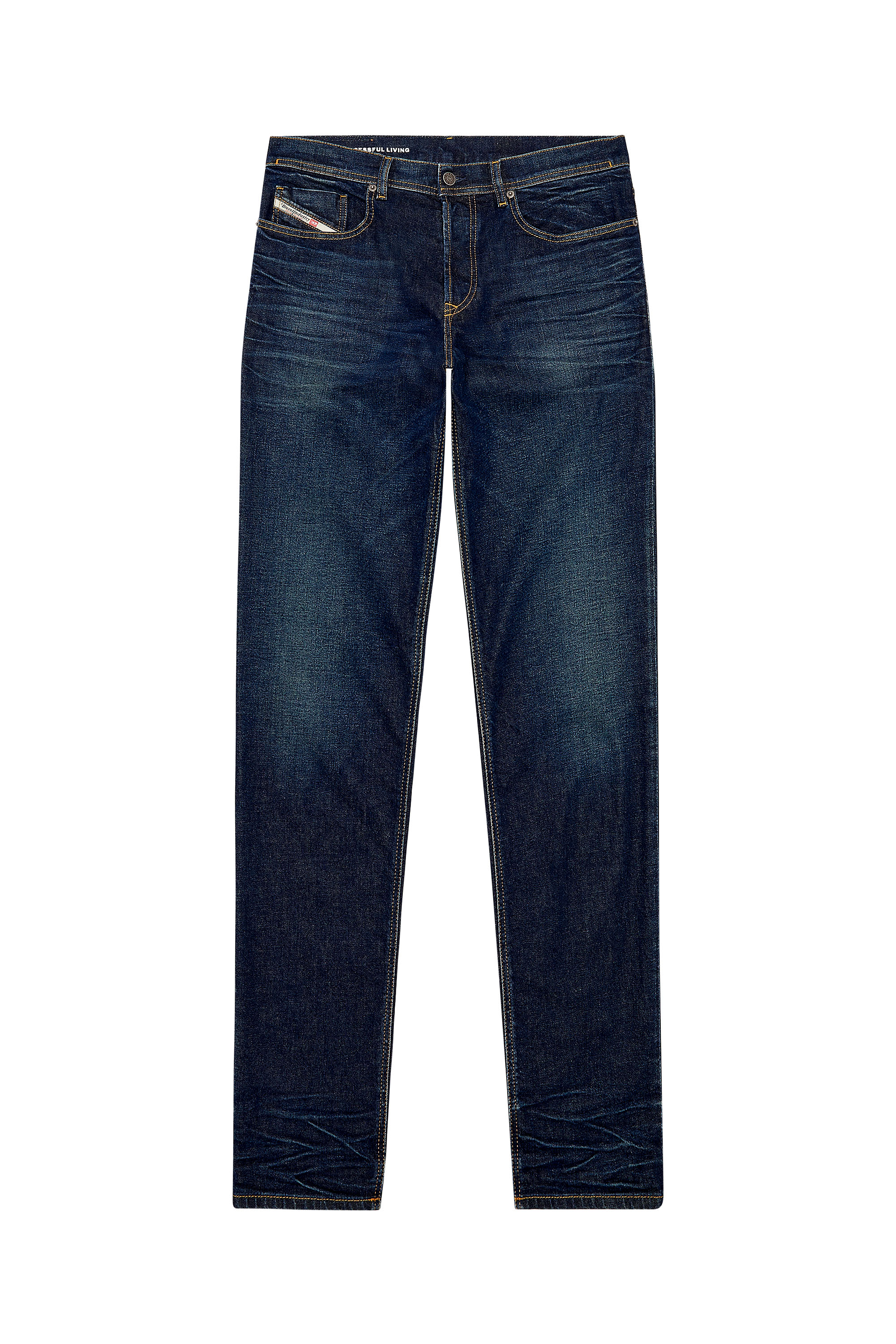 Diesel - Tapered Jeans 2023 D-Finitive 09H38, Dark Blue - Image 5