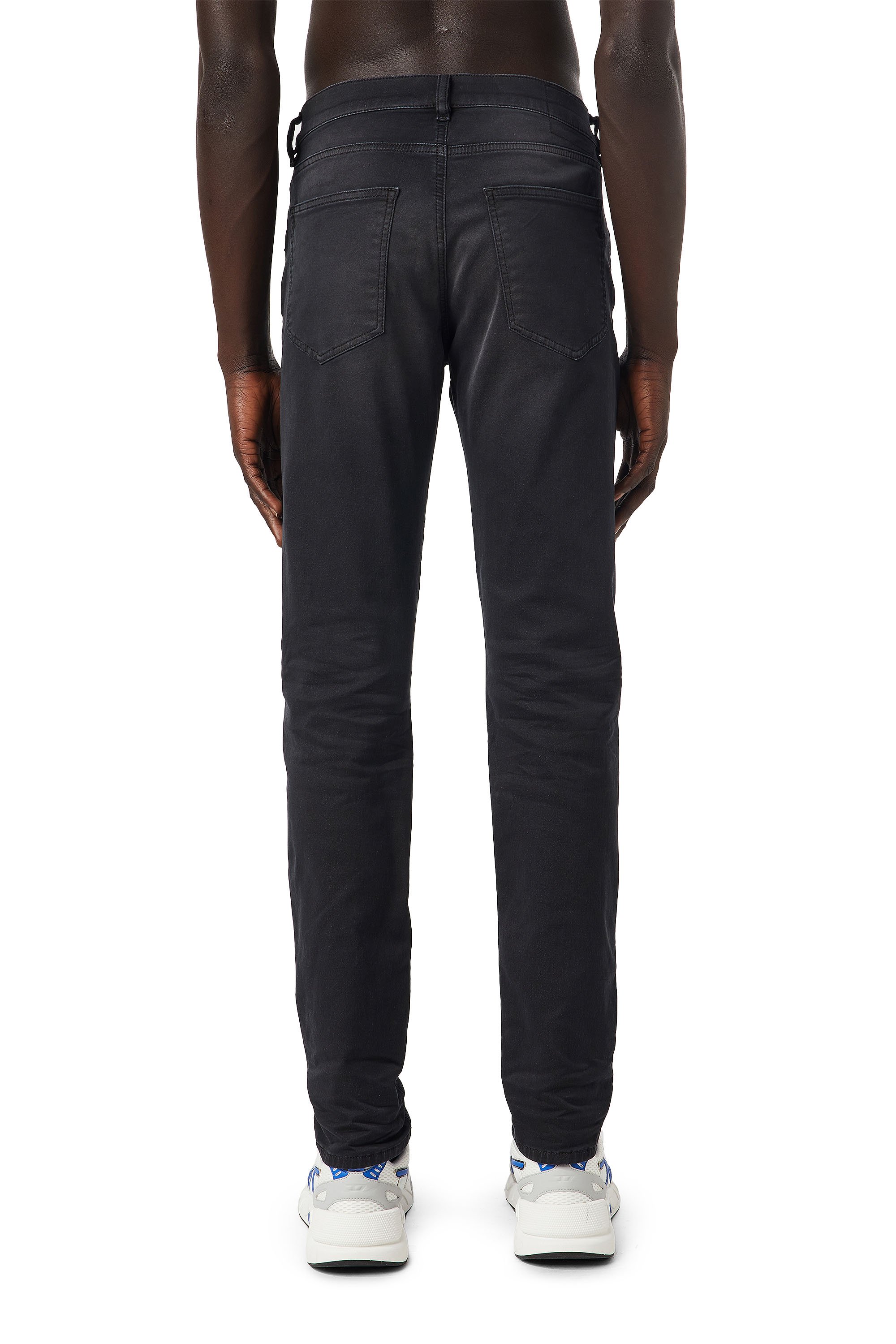 Diesel - D-Strukt JoggJeans® 0670M Slim, Black/Dark grey - Image 2