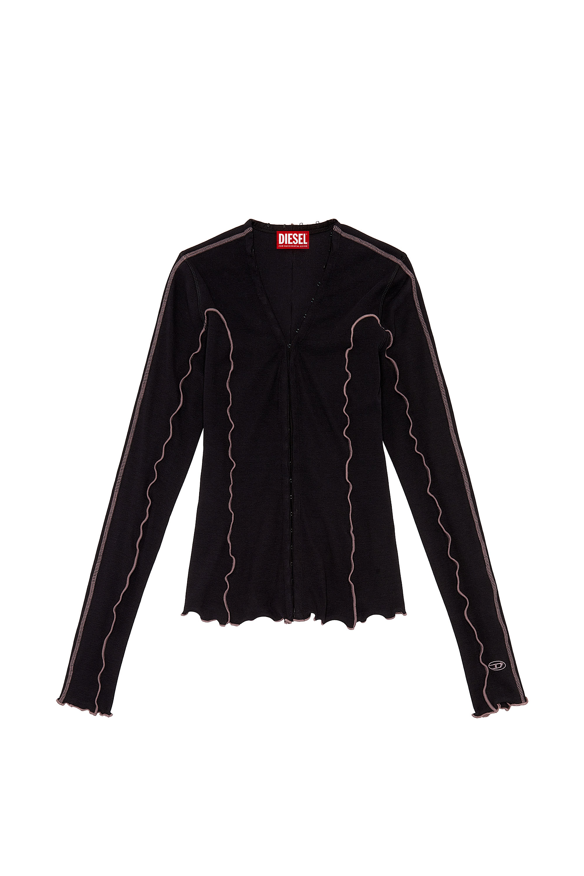 Diesel - T-RIBAS, Black - Image 3