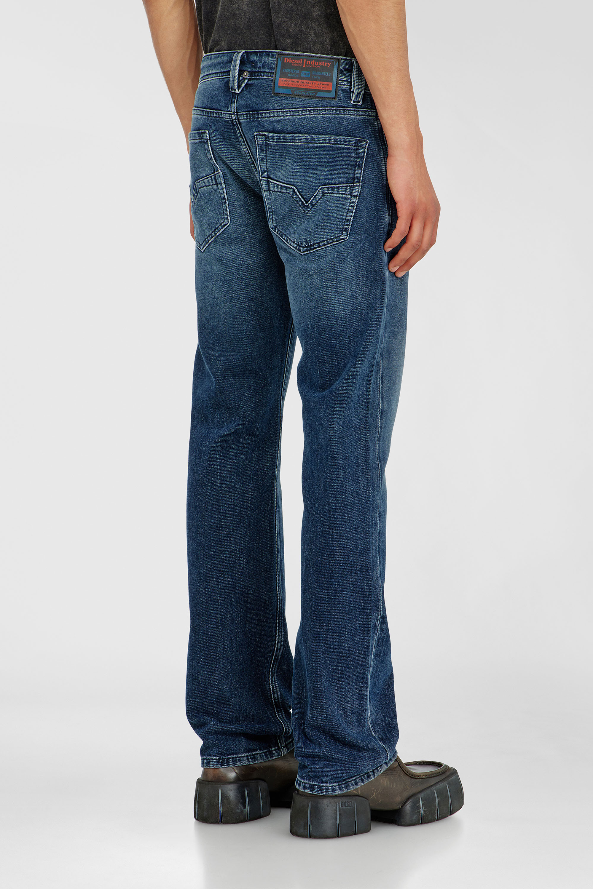 Diesel - Man's Regular Jeans 1985 Larkee 0KBBM, Dark Blue - 5