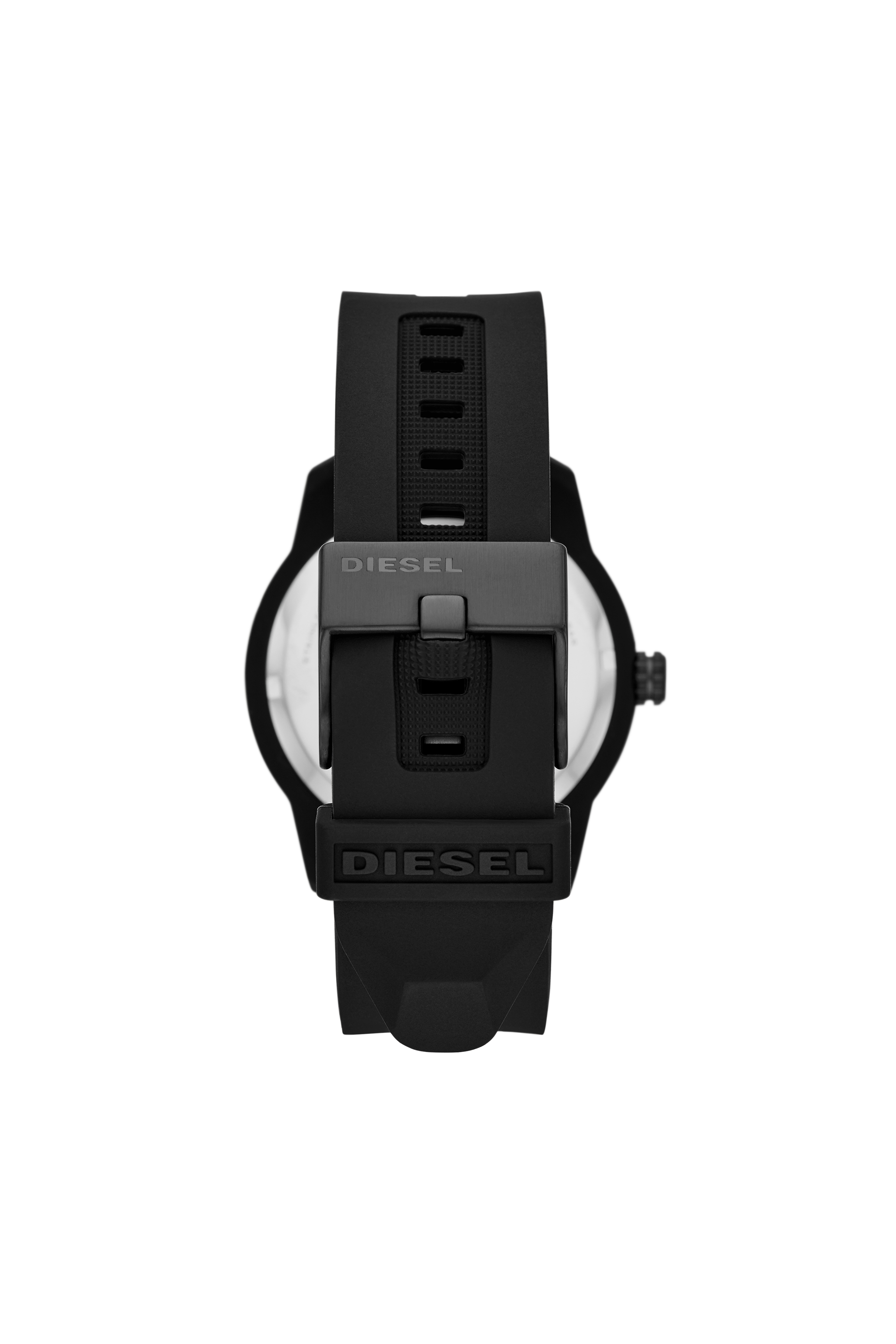 Diesel - DZ1978, Man's Armbar Silicone Watch and Bracelet Set in Black - 2