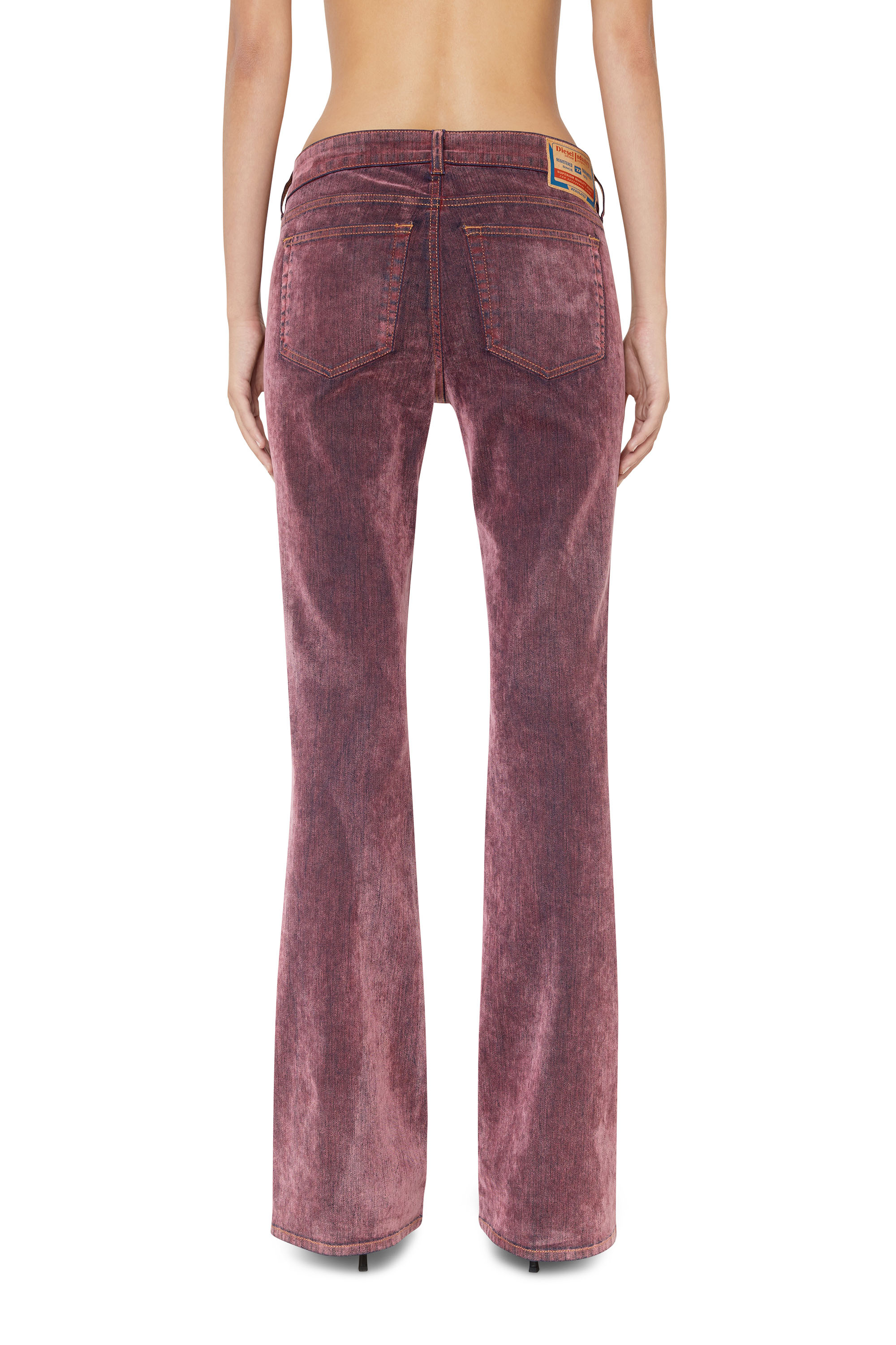 Diesel - 1969 D-Ebbey 0ELAH Bootcut and Flare Jeans, Pink - Image 2