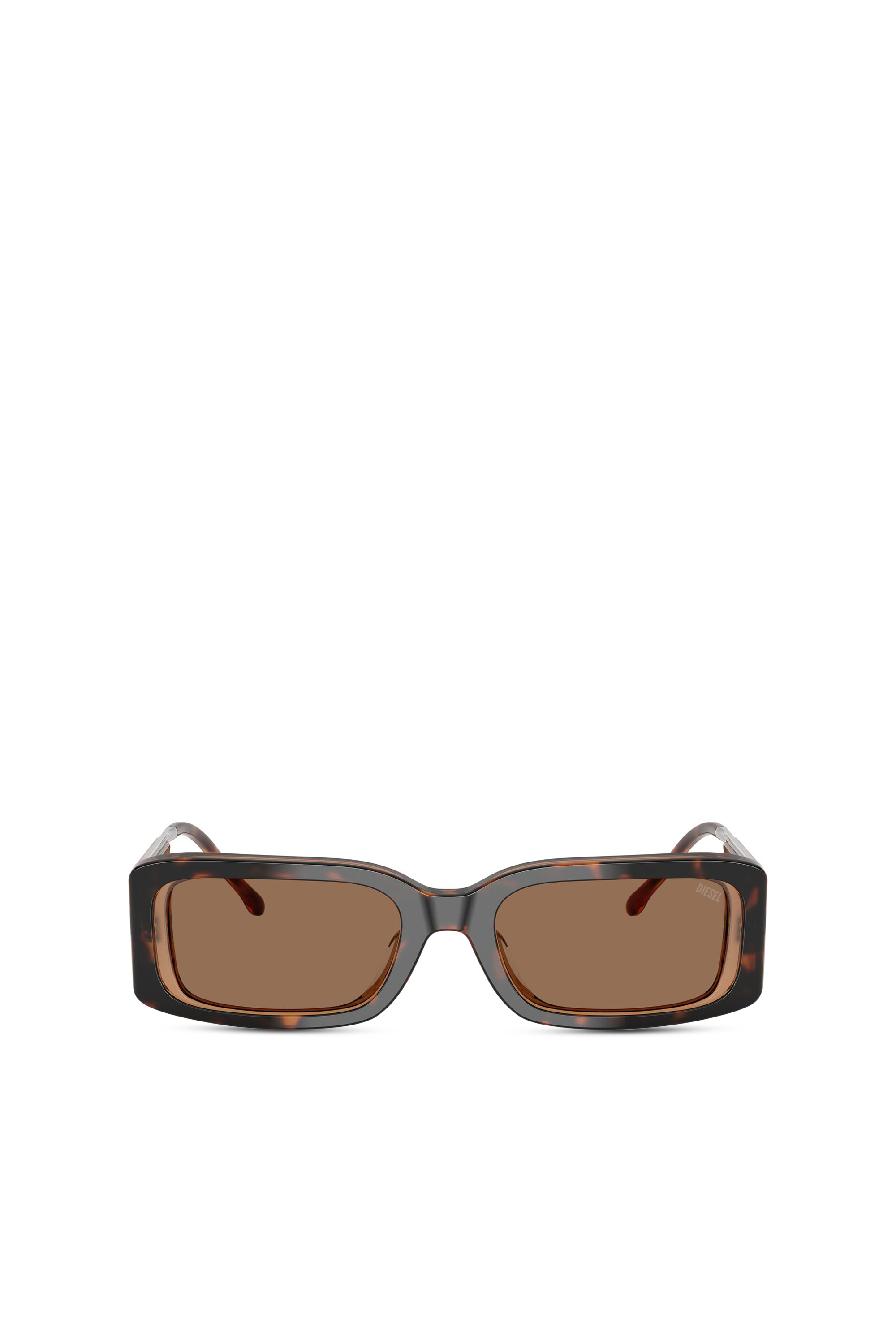 Diesel - 0DL2017U, Unisex's Rectangle sunglasses in Brown - 1